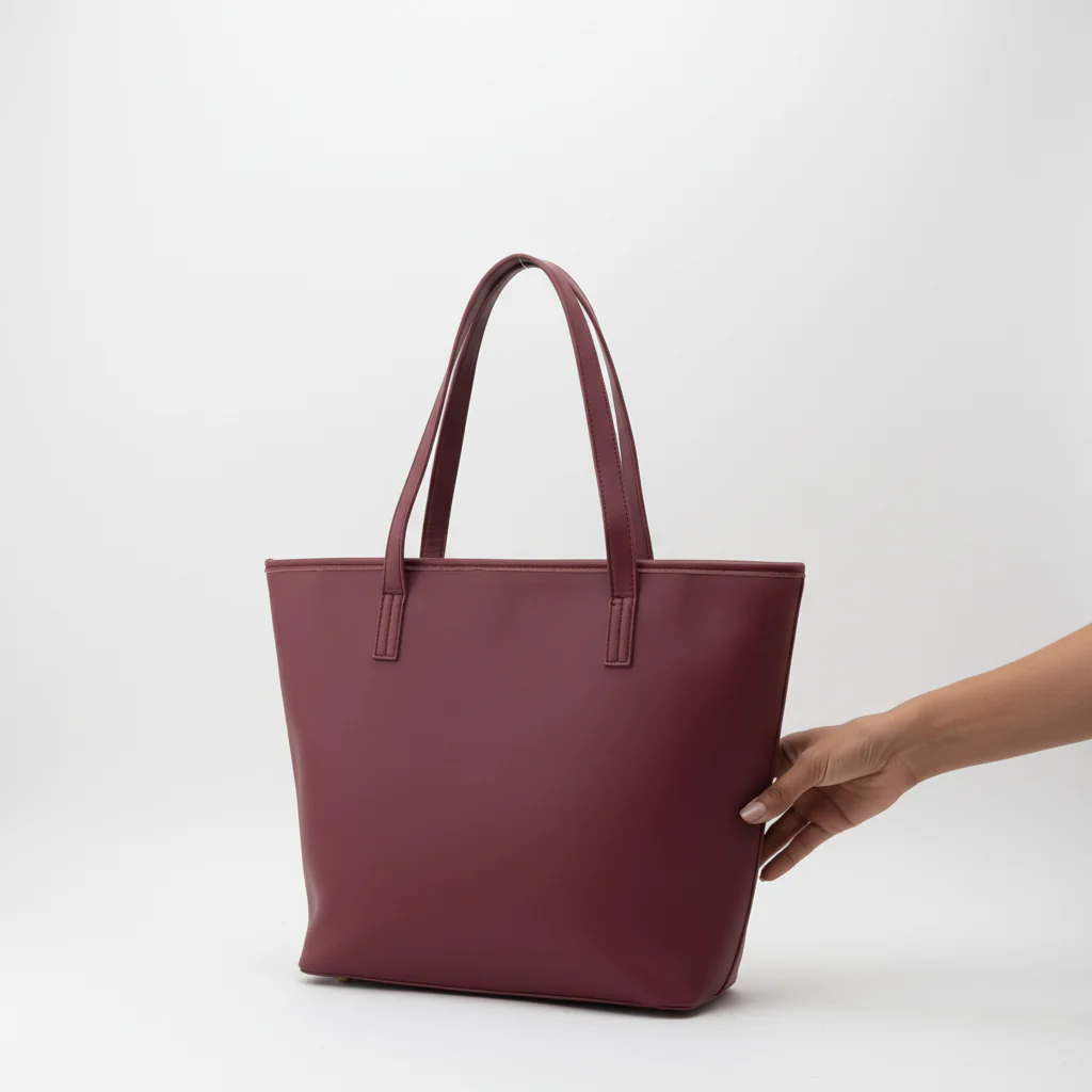 Maroon Casual Shoulder Bag For Women P55877 - Image 2
