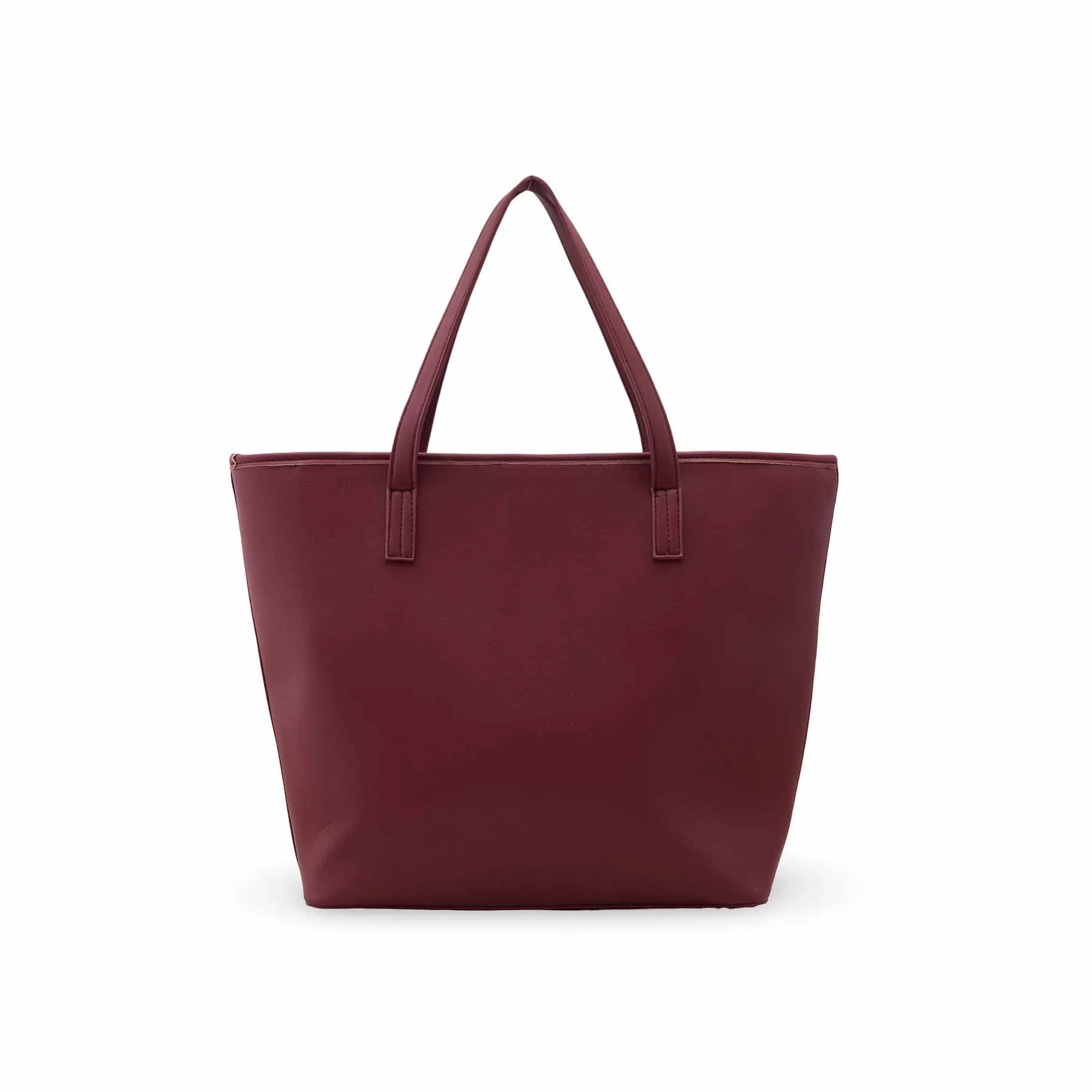 Maroon Casual Shoulder Bag For Women P55877 - Image 3