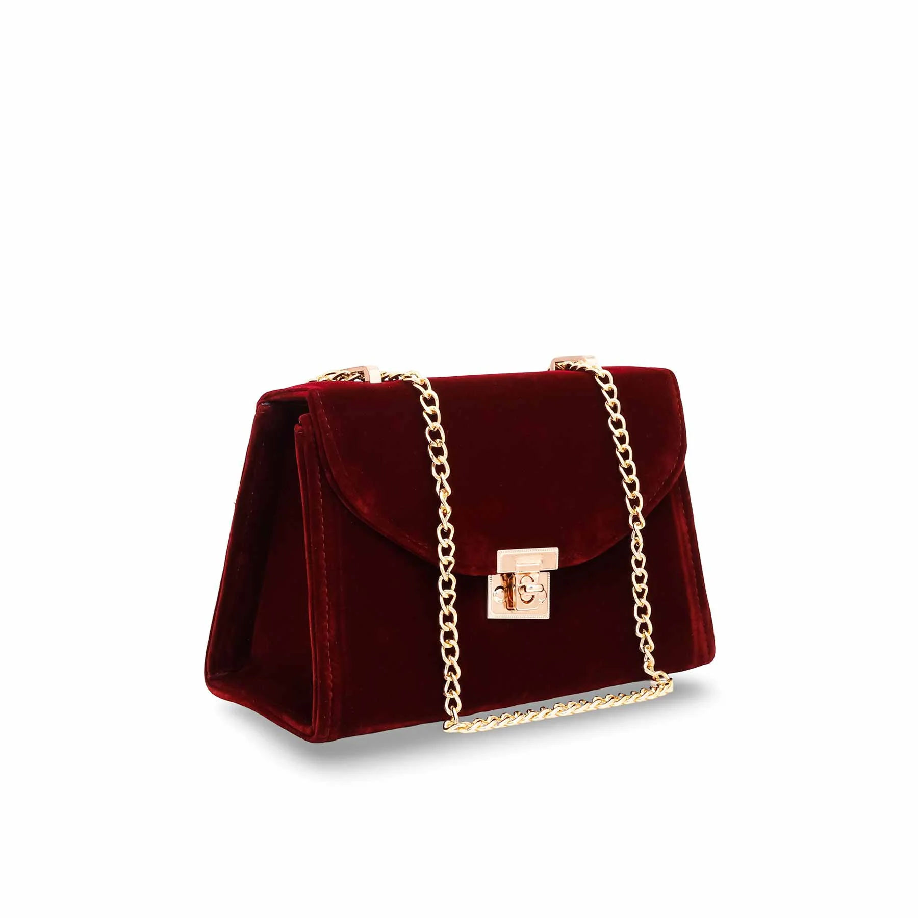 Maroon Casual Shoulder Bag P54159 - Image 2