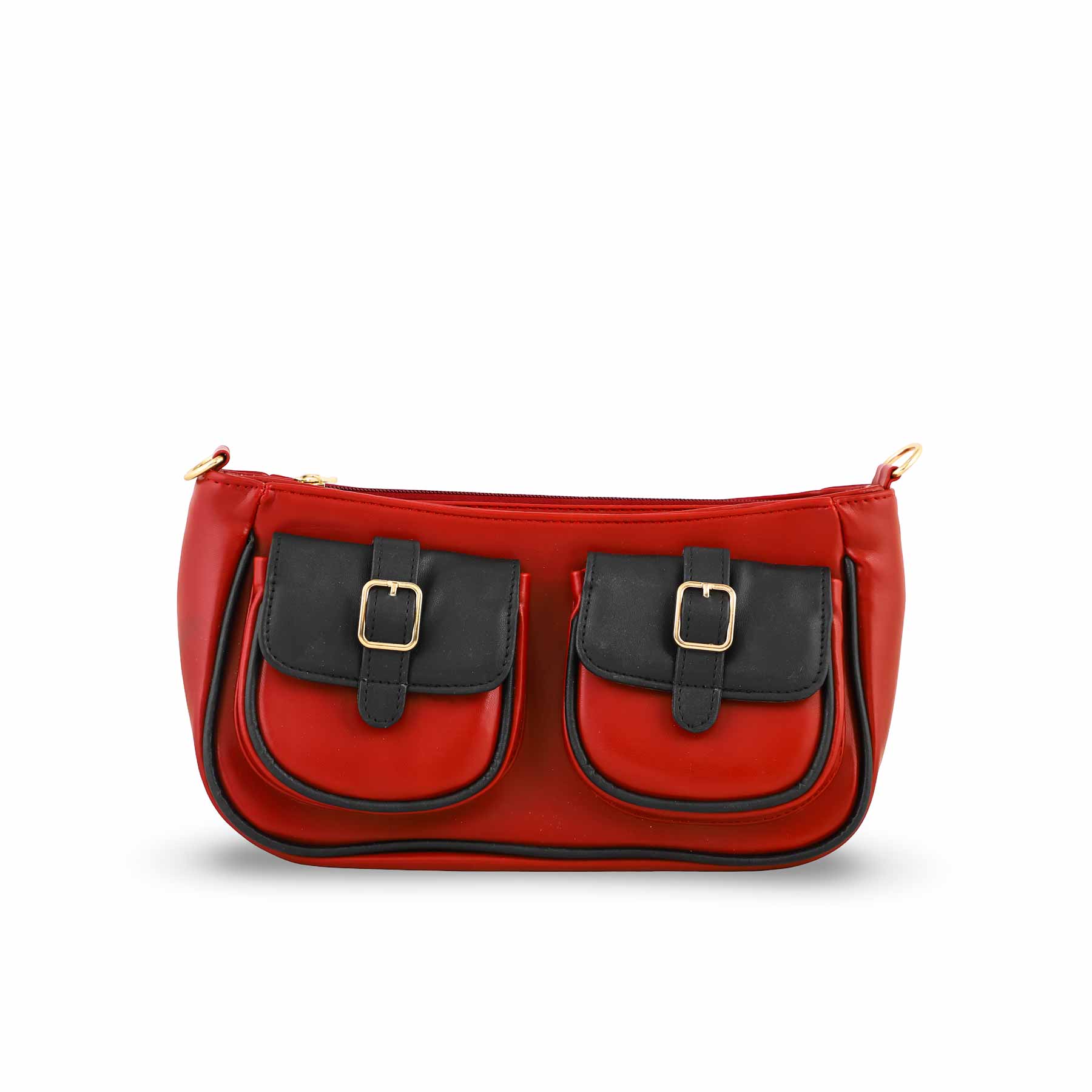Maroon Casual Shoulder Bag P55693 - Image 2