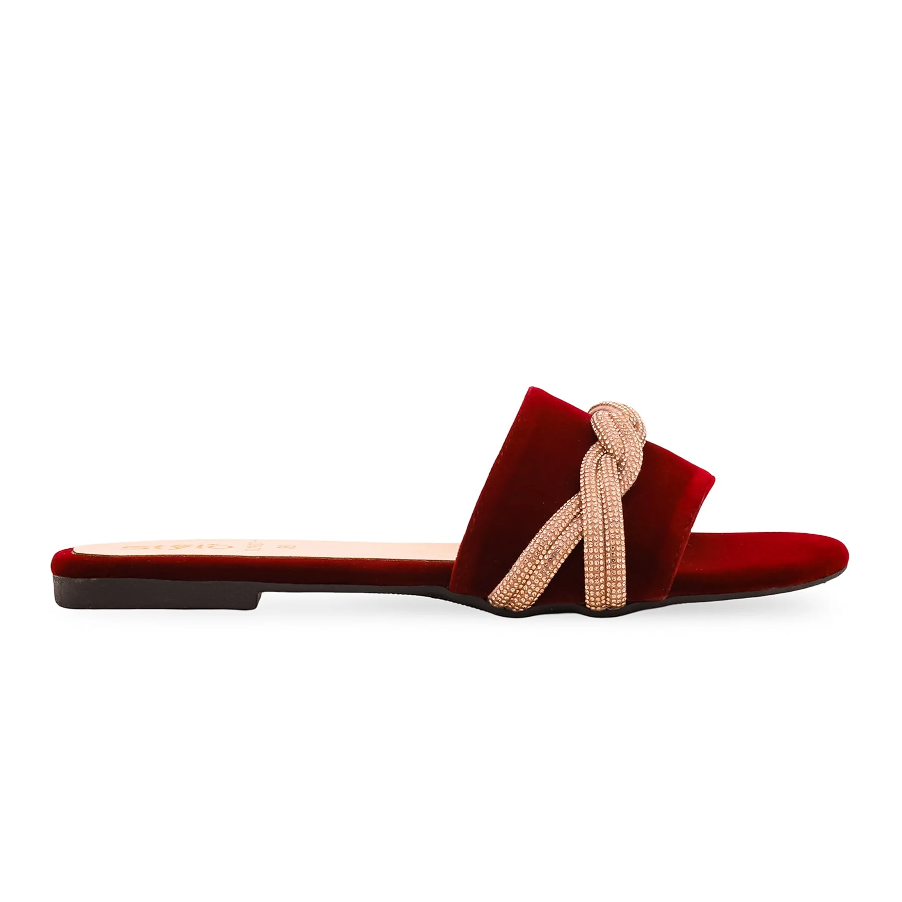 Maroon Casual Slipper CL1807 - Image 2