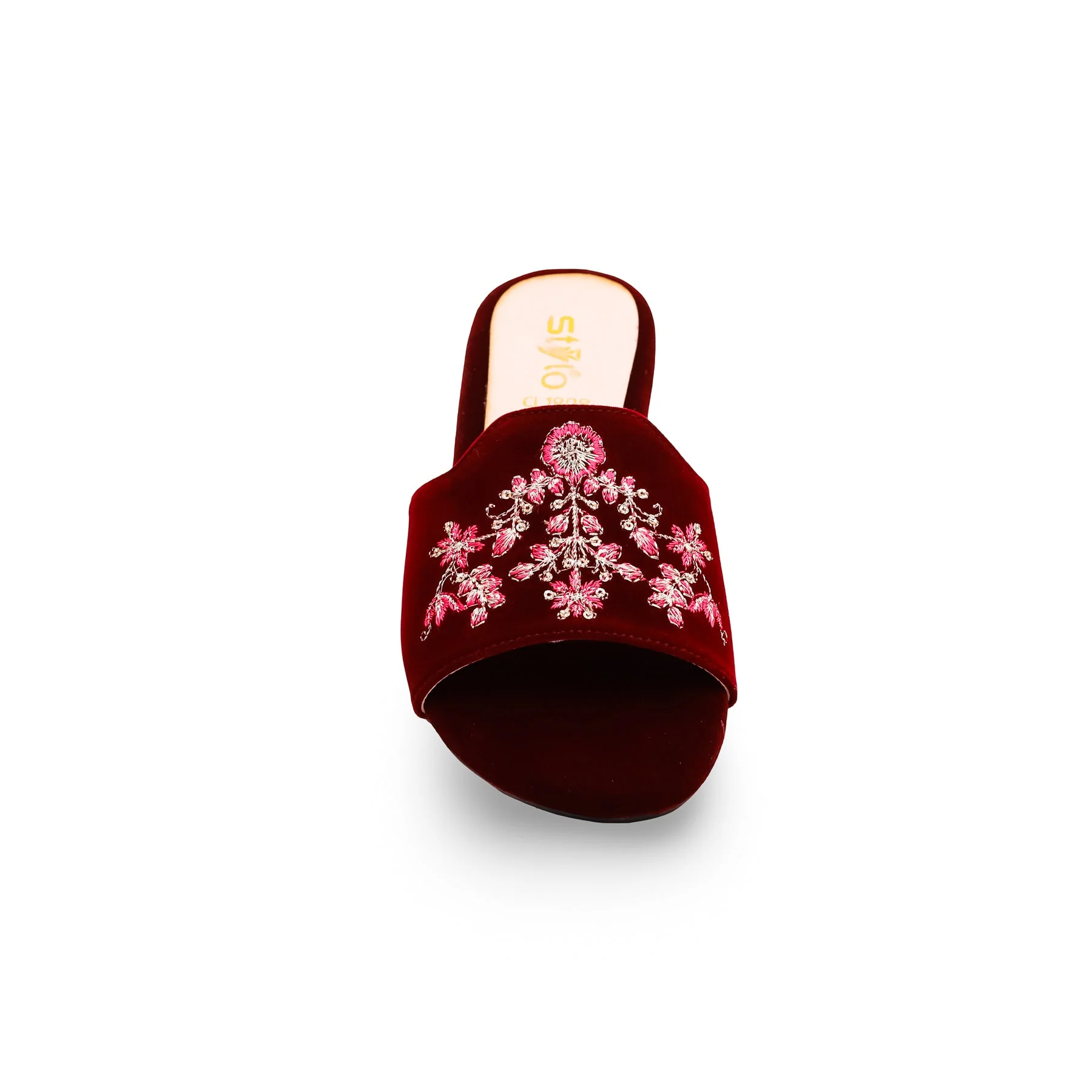Maroon Casual Slipper CL1808 - Image 3