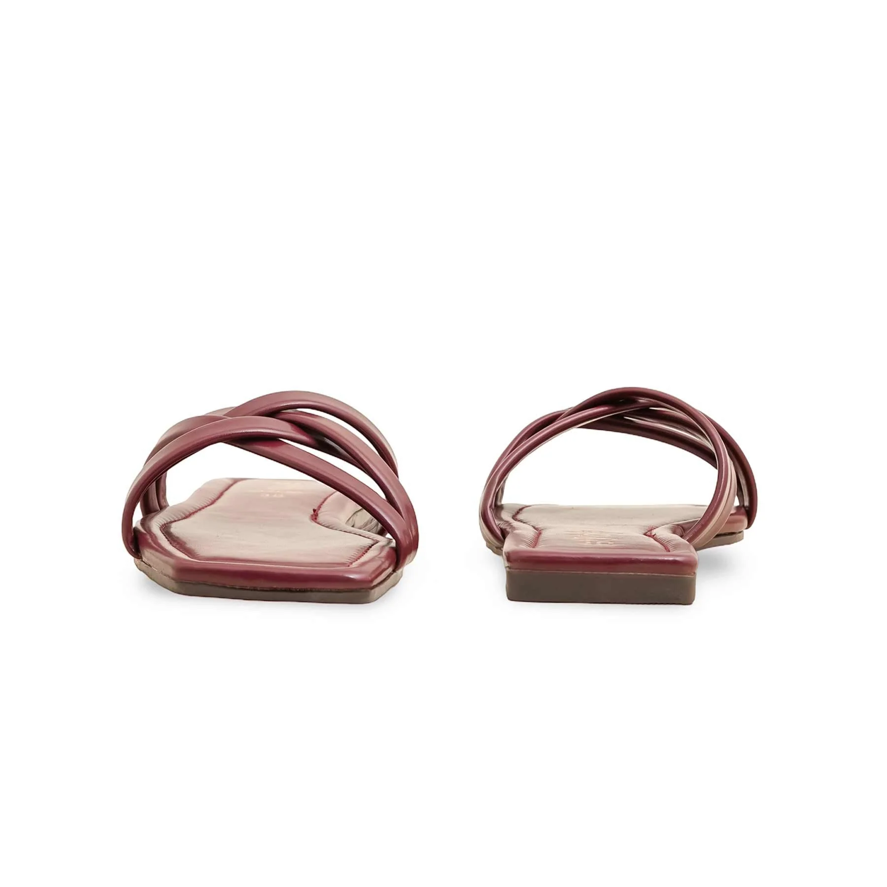 Maroon Casual Slipper CL2092 - Image 4