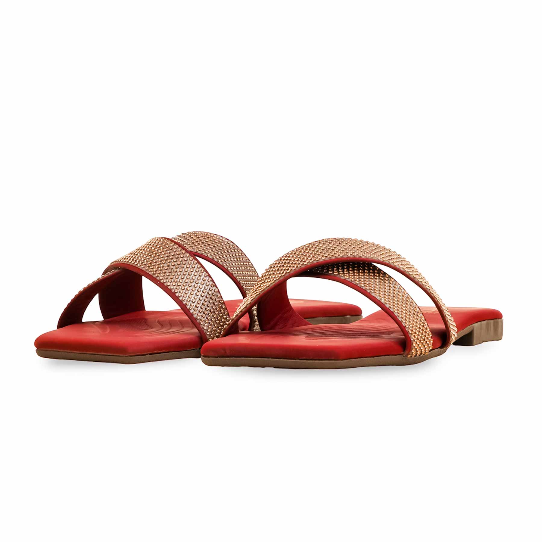 Maroon Casual Slipper For Ladies CL2097 - Image 3