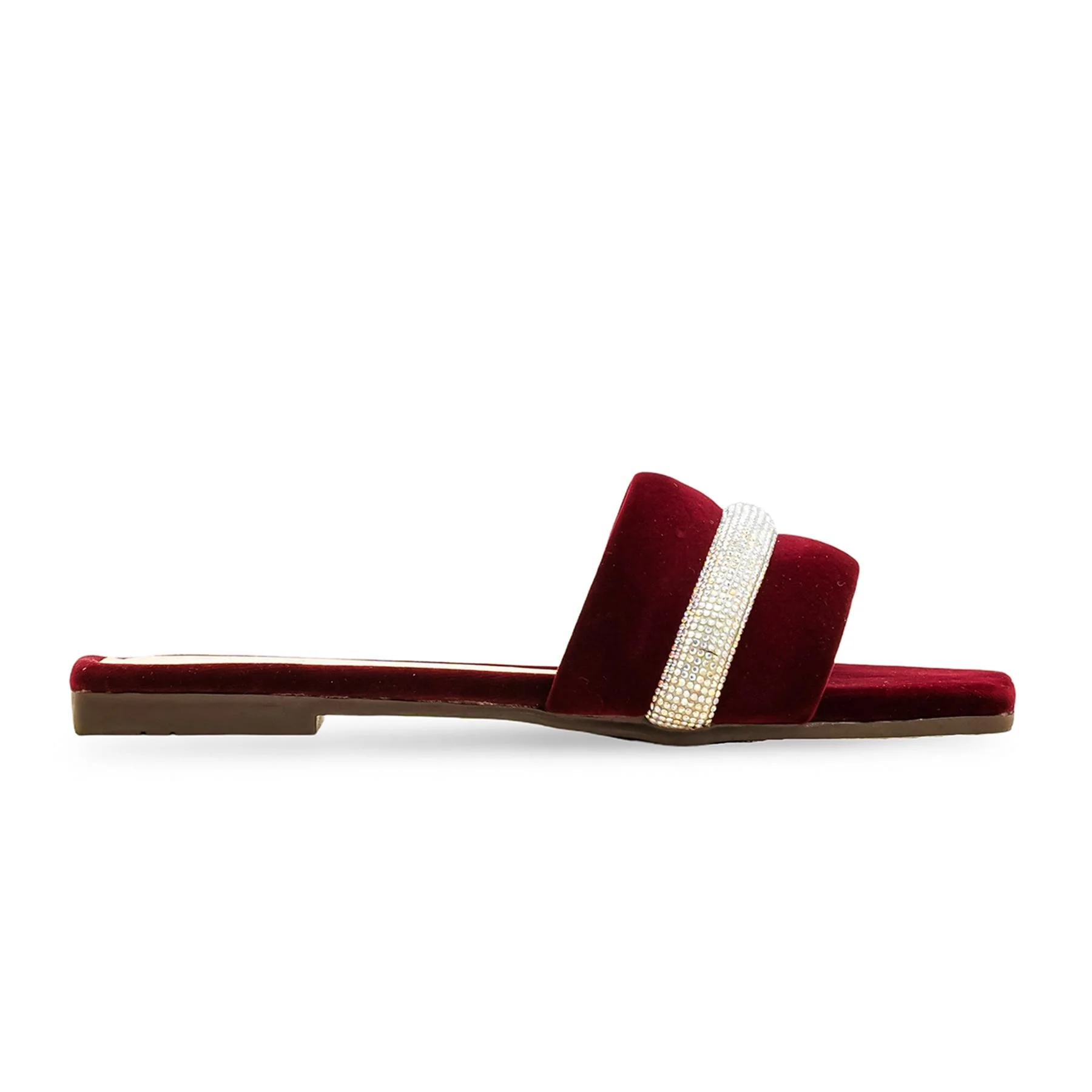Maroon Casual Slipper For Ladies CL2100 - Image 2