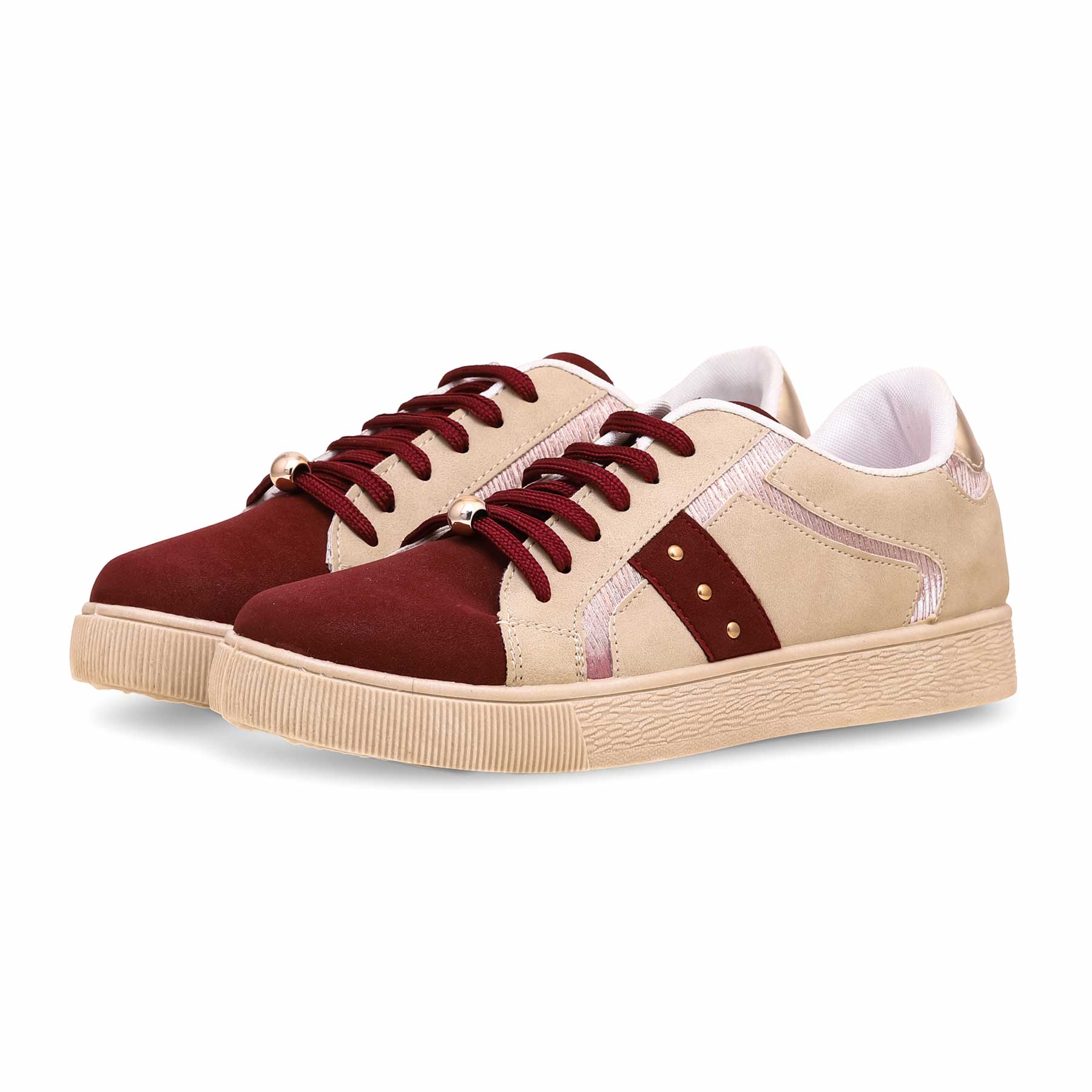 Maroon Casual Sneaker AT7333 - Image 3