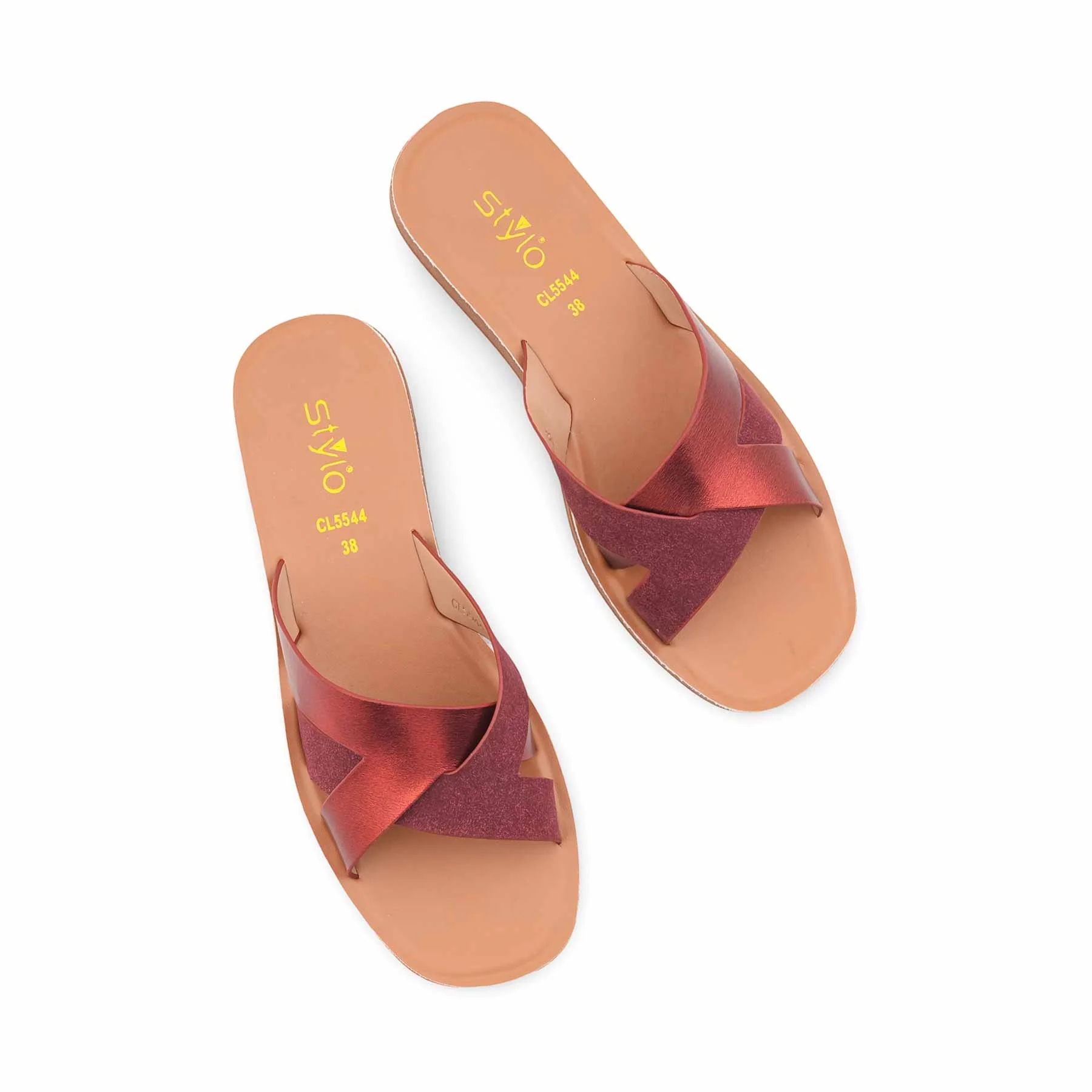 Maroon Casual Softy For Ladies CL5544 - Image 5