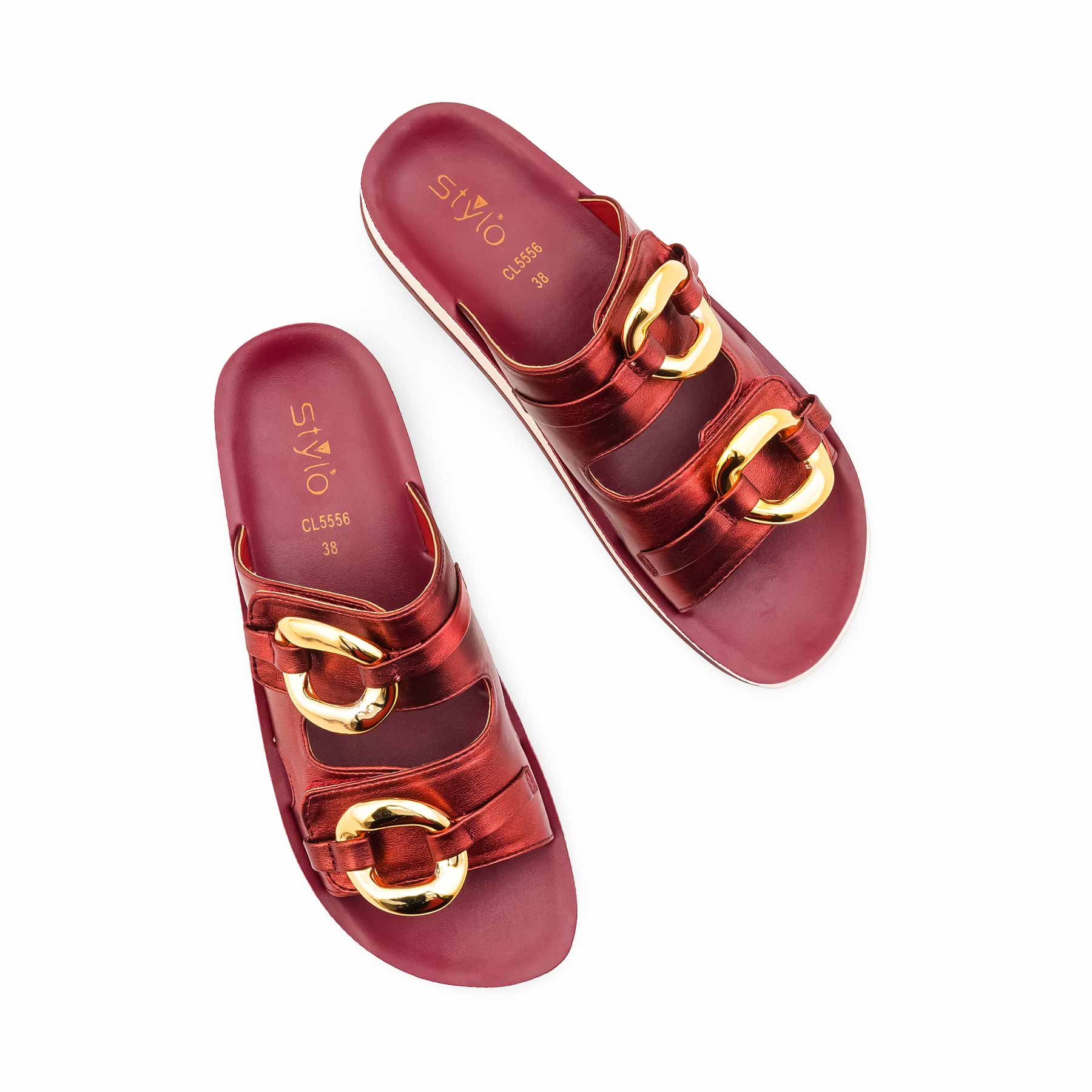 Maroon Casual Softy For Ladies CL5556 - Image 5