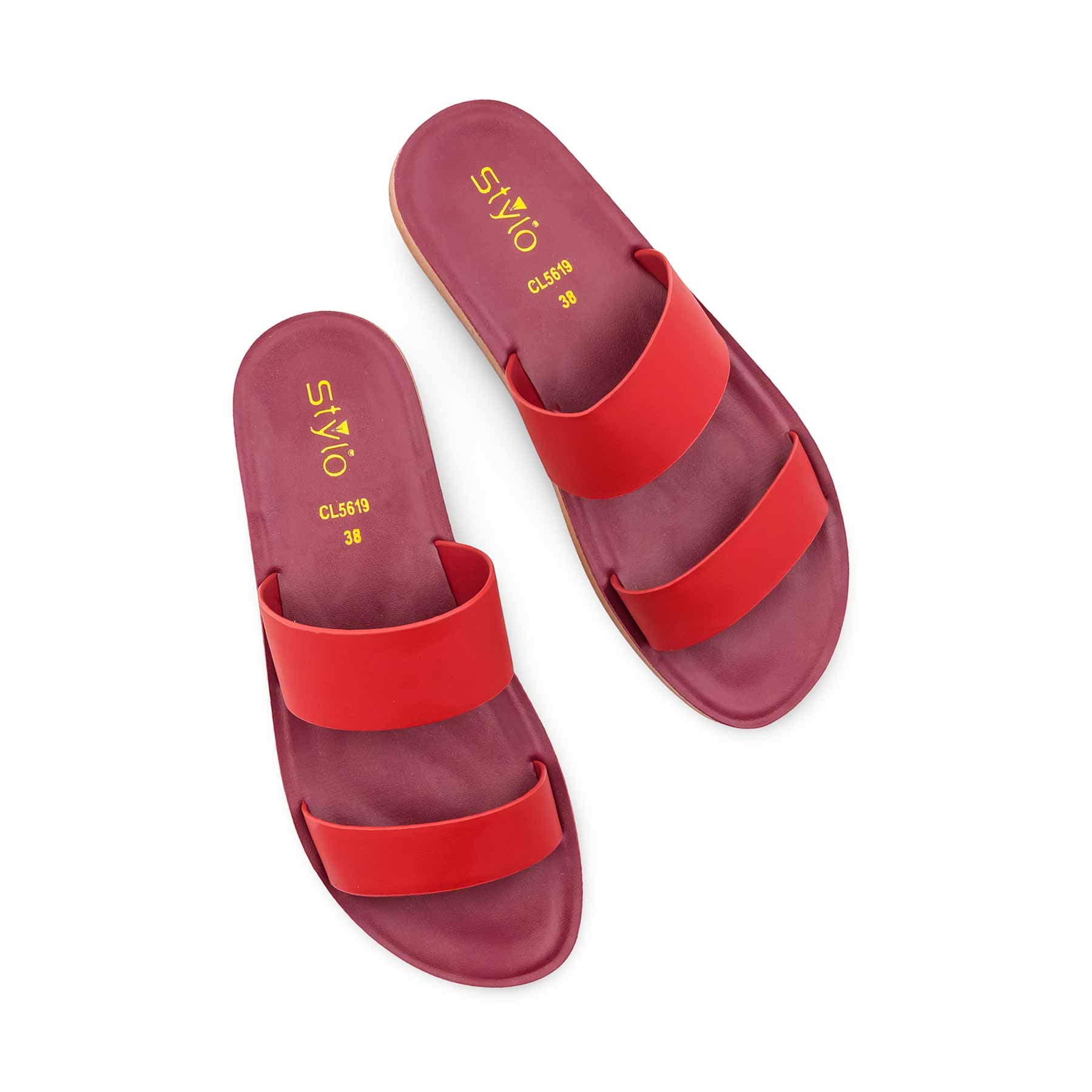 Maroon Casual Softy For Ladies CL5619 - Image 5