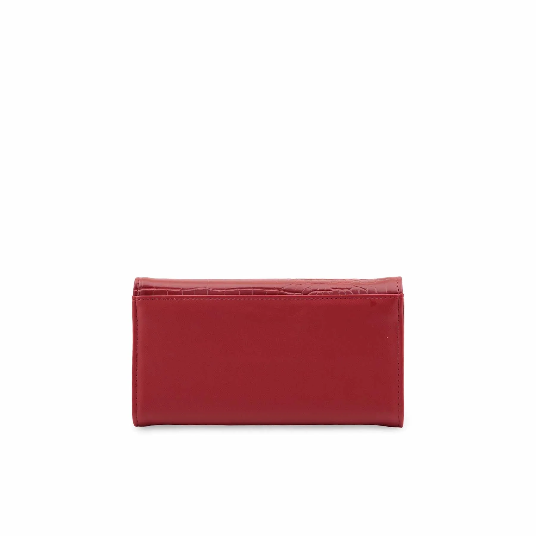 Maroon Casual Wallet For Ladies P71130 - Image 4