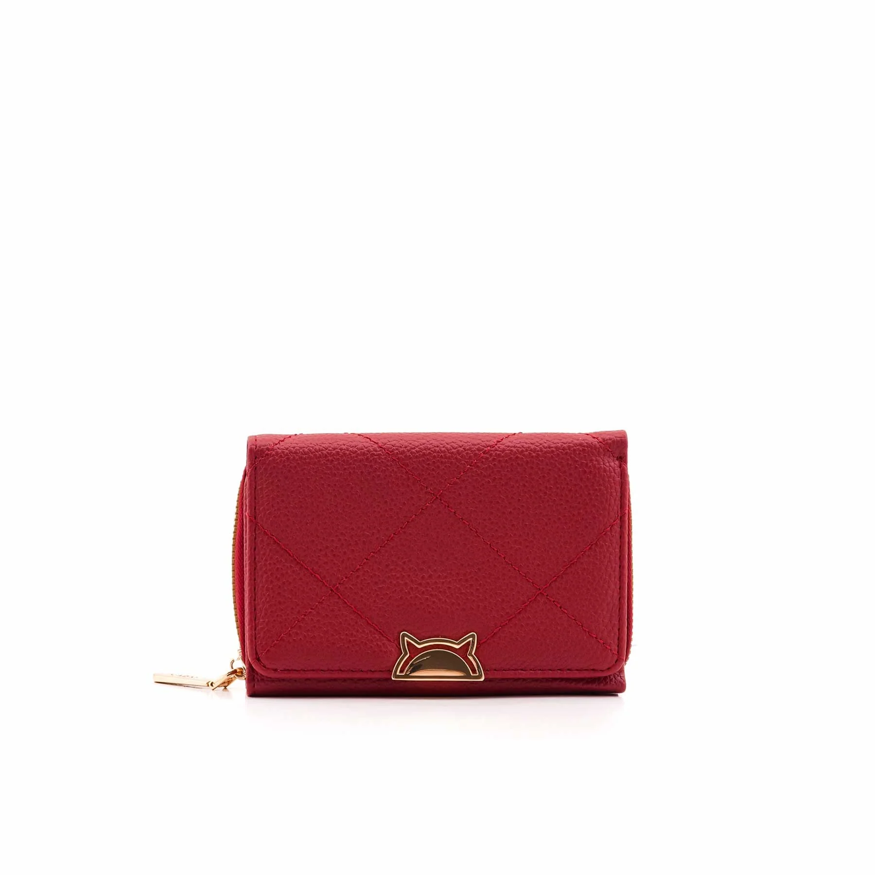 Maroon Casual Wallet For Women P71124 - Image 2