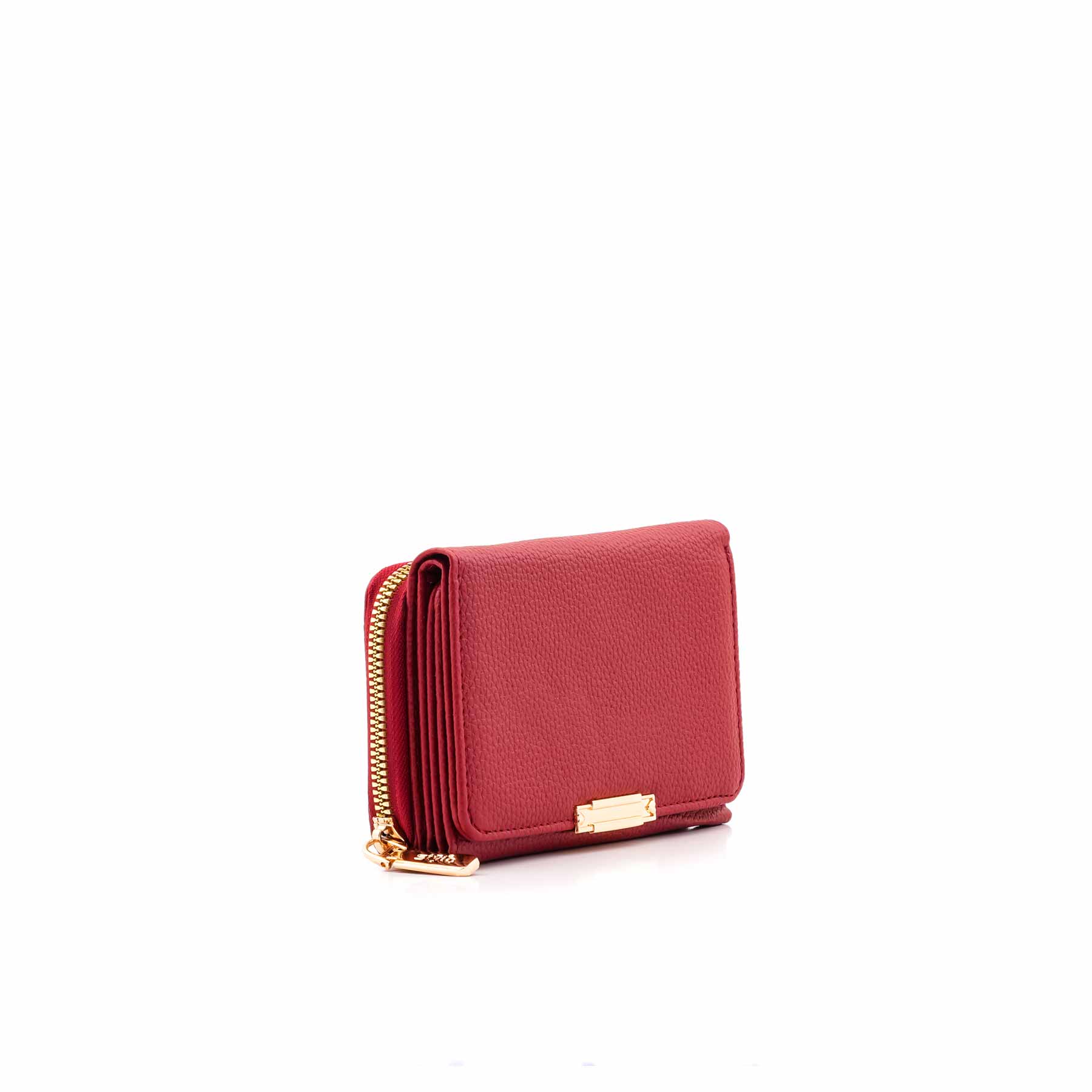 Maroon Casual Wallet For Women P71128 - Image 3