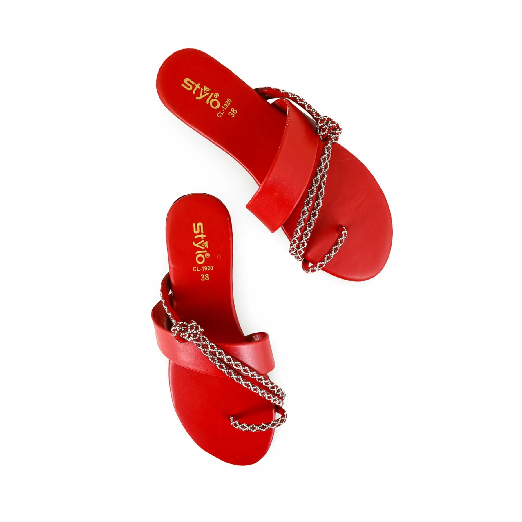 Maroon Casual Women Chappal CL1920 - Image 5