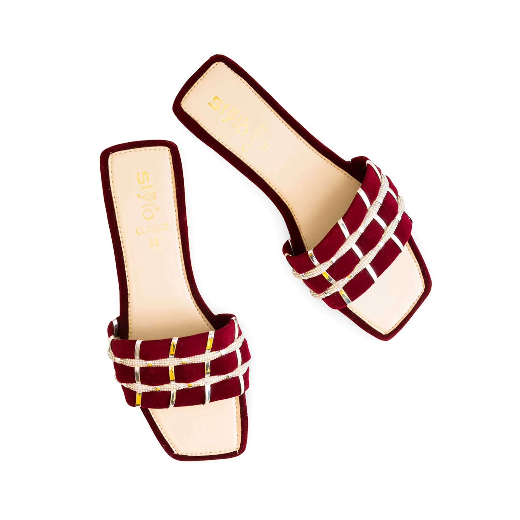 Maroon Casual Women Slipper CL2002 - Image 5