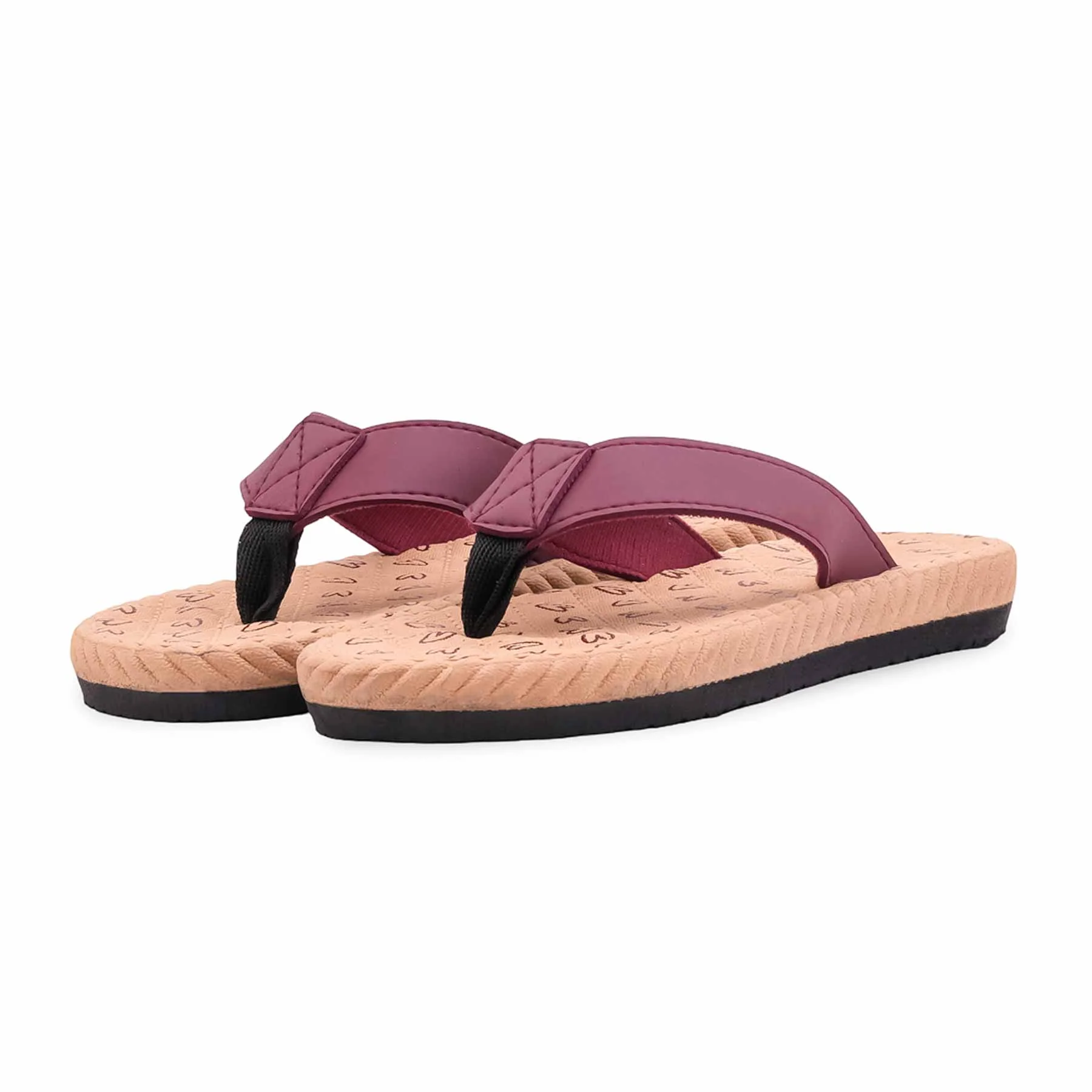 Maroon Casual Women Softy CL9405 - Image 3