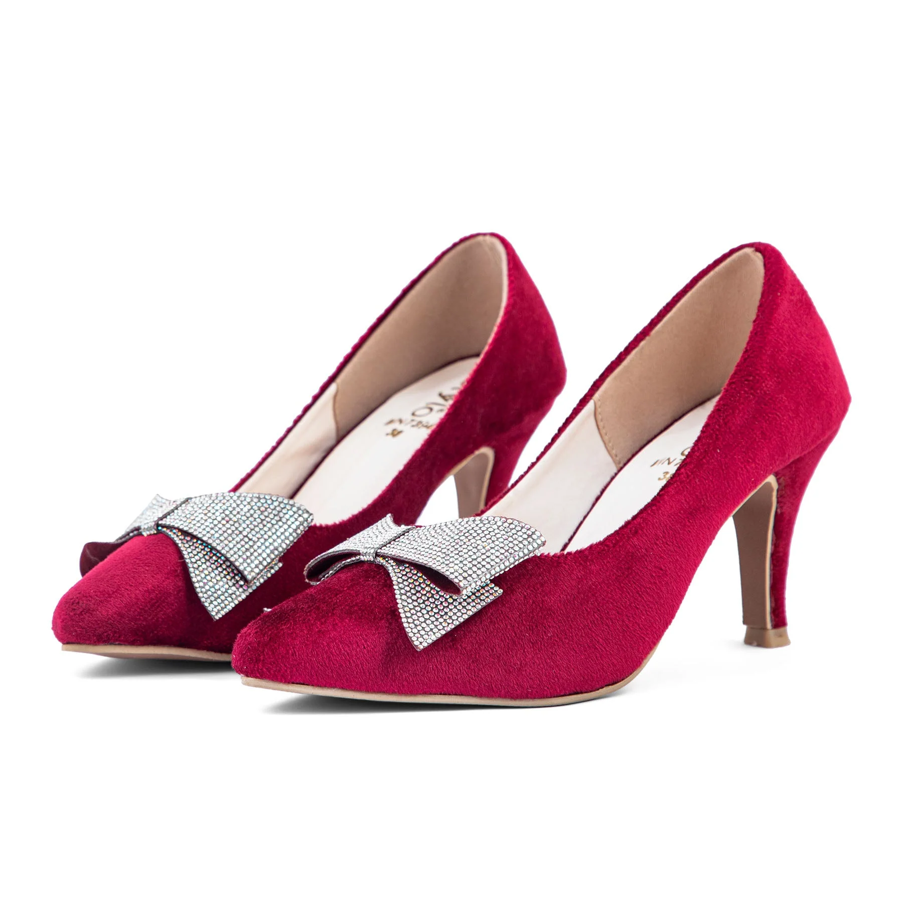 Maroon Court Shoes WN7394 - Image 2