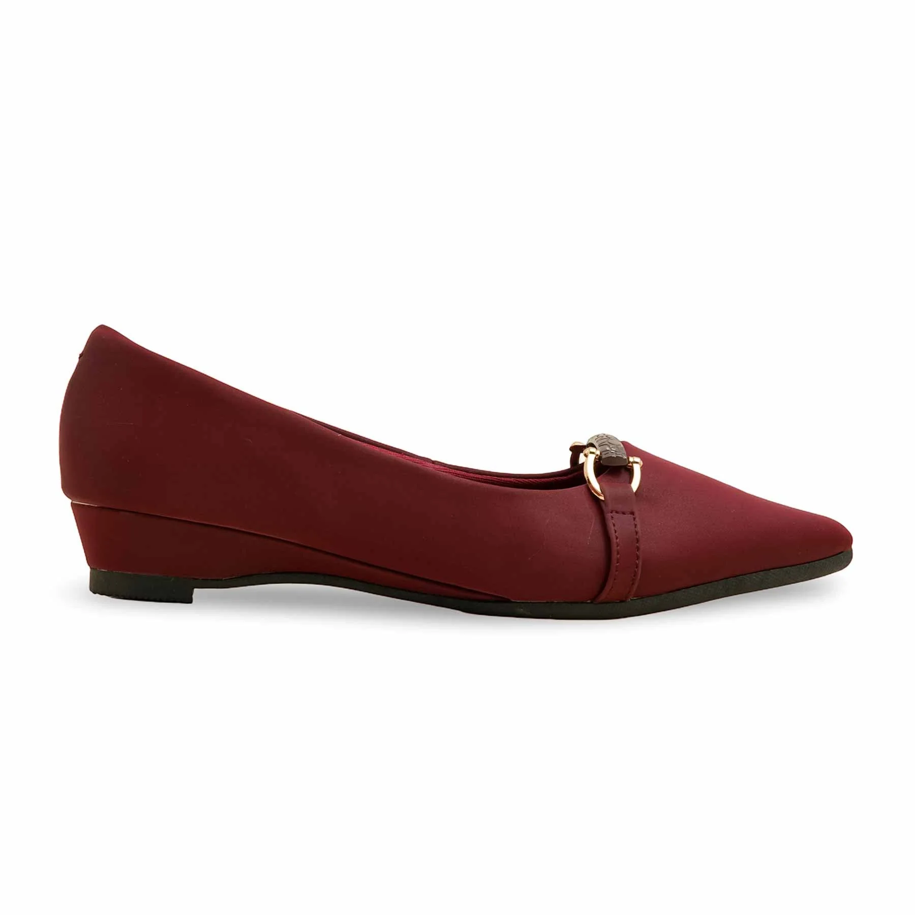 Maroon Court Shoes WN7487 - Image 3