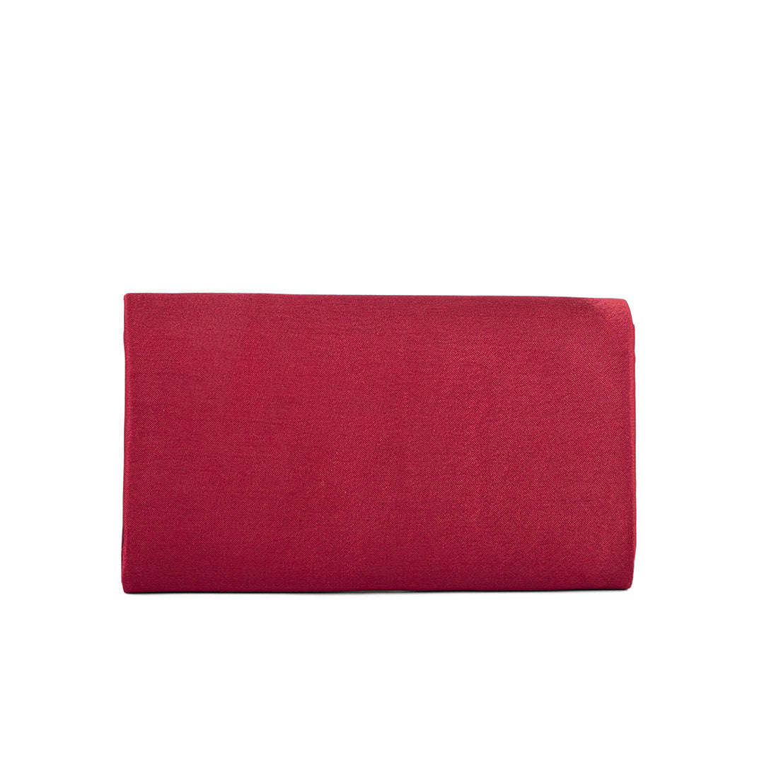 Maroon Fancy Clutch P24148 - Image 3