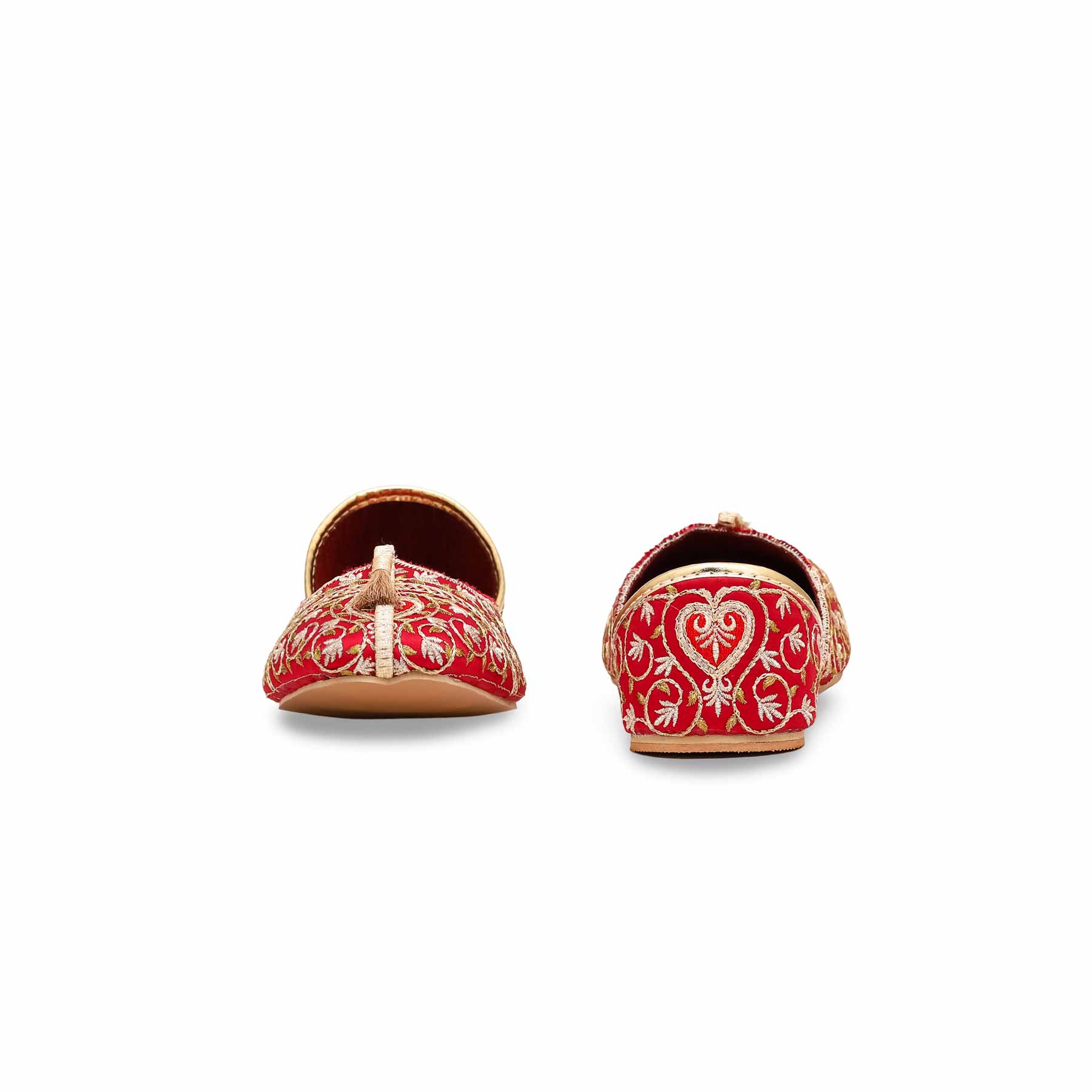 Maroon Fancy Khussa  EC8479 - Image 3