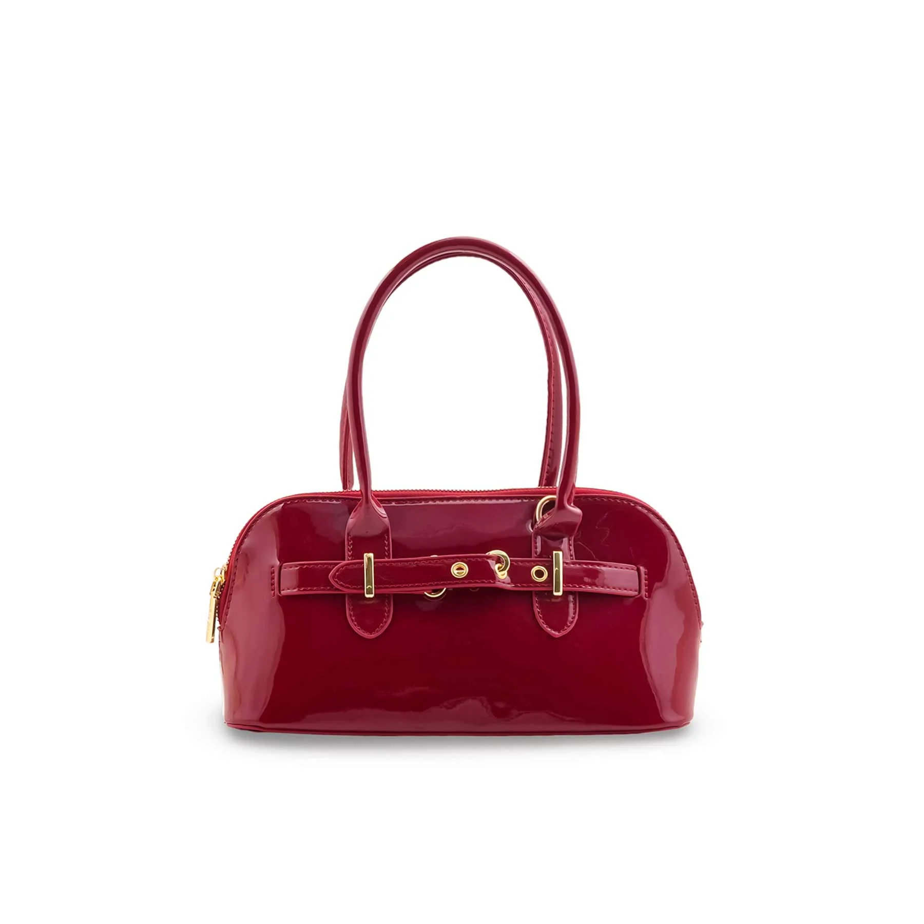 Maroon Formal Hand Bag For Ladies P36487 - Image 2