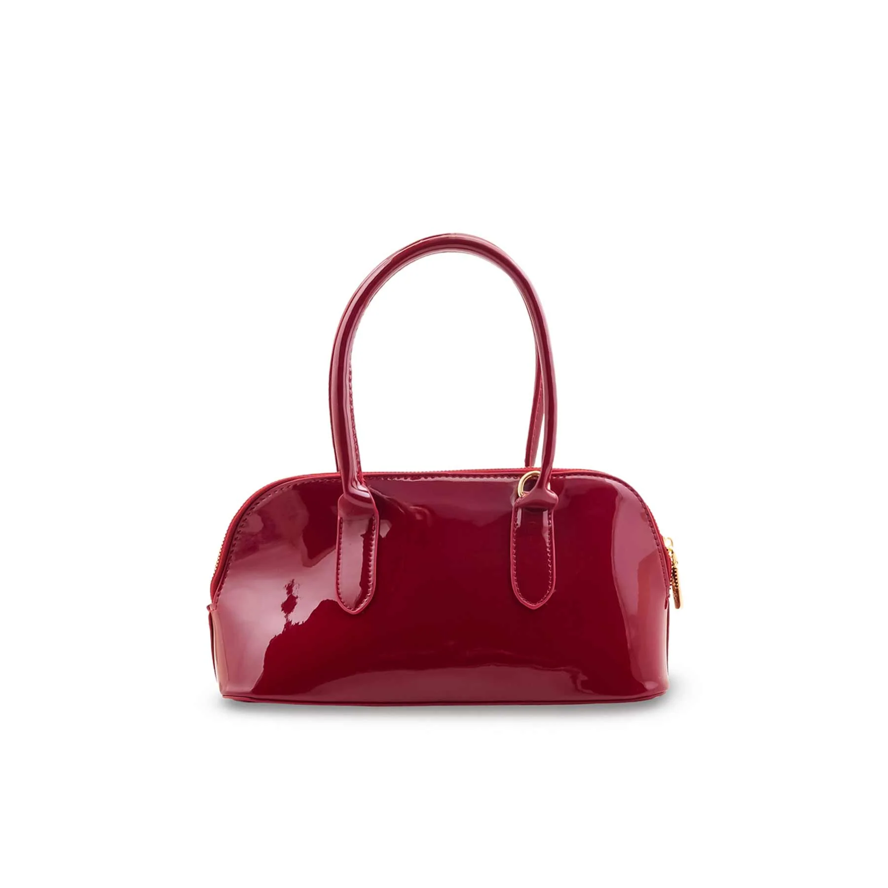 Maroon Formal Hand Bag For Ladies P36487 - Image 4