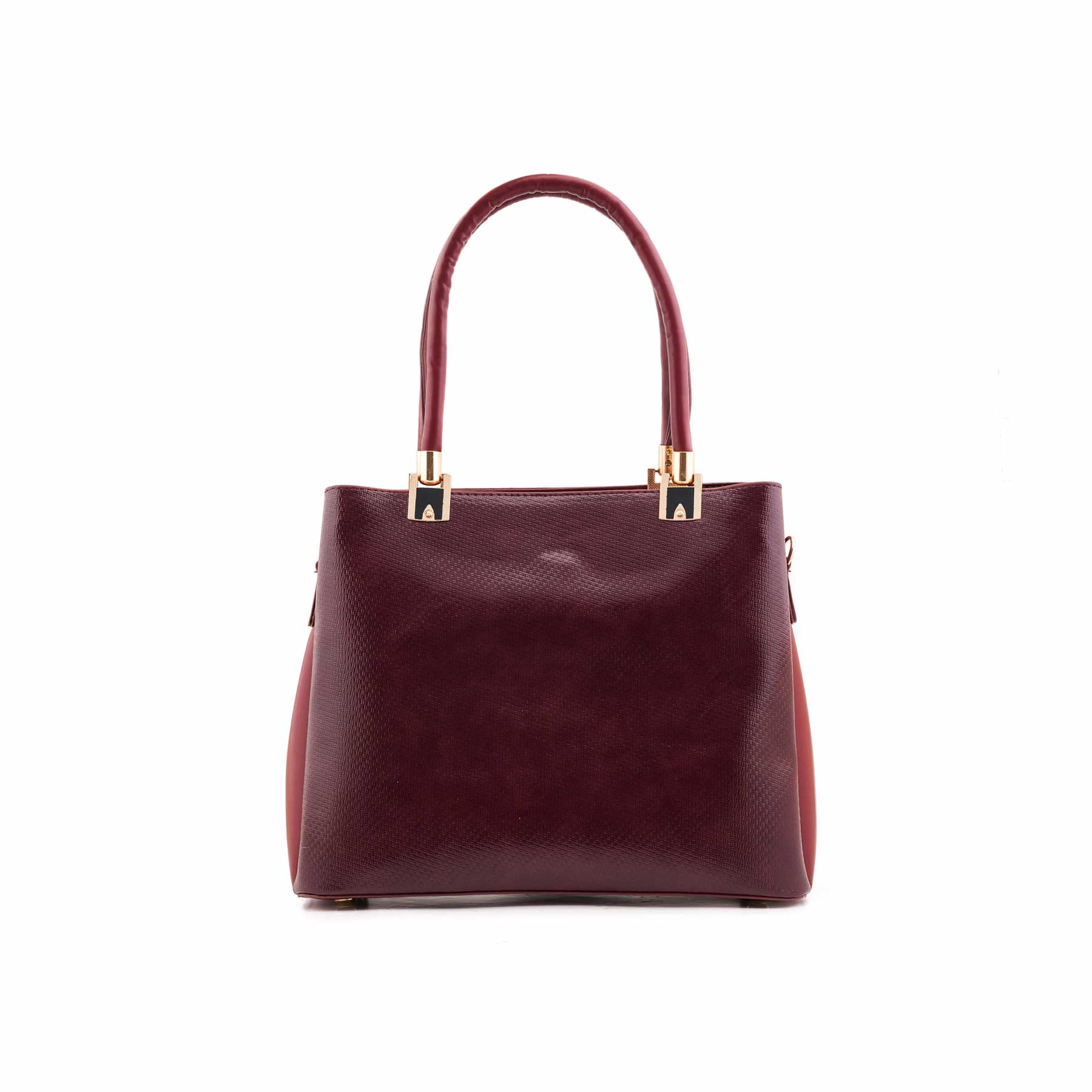 Maroon Formal Hand Bag For Ladies P55883 - Image 4