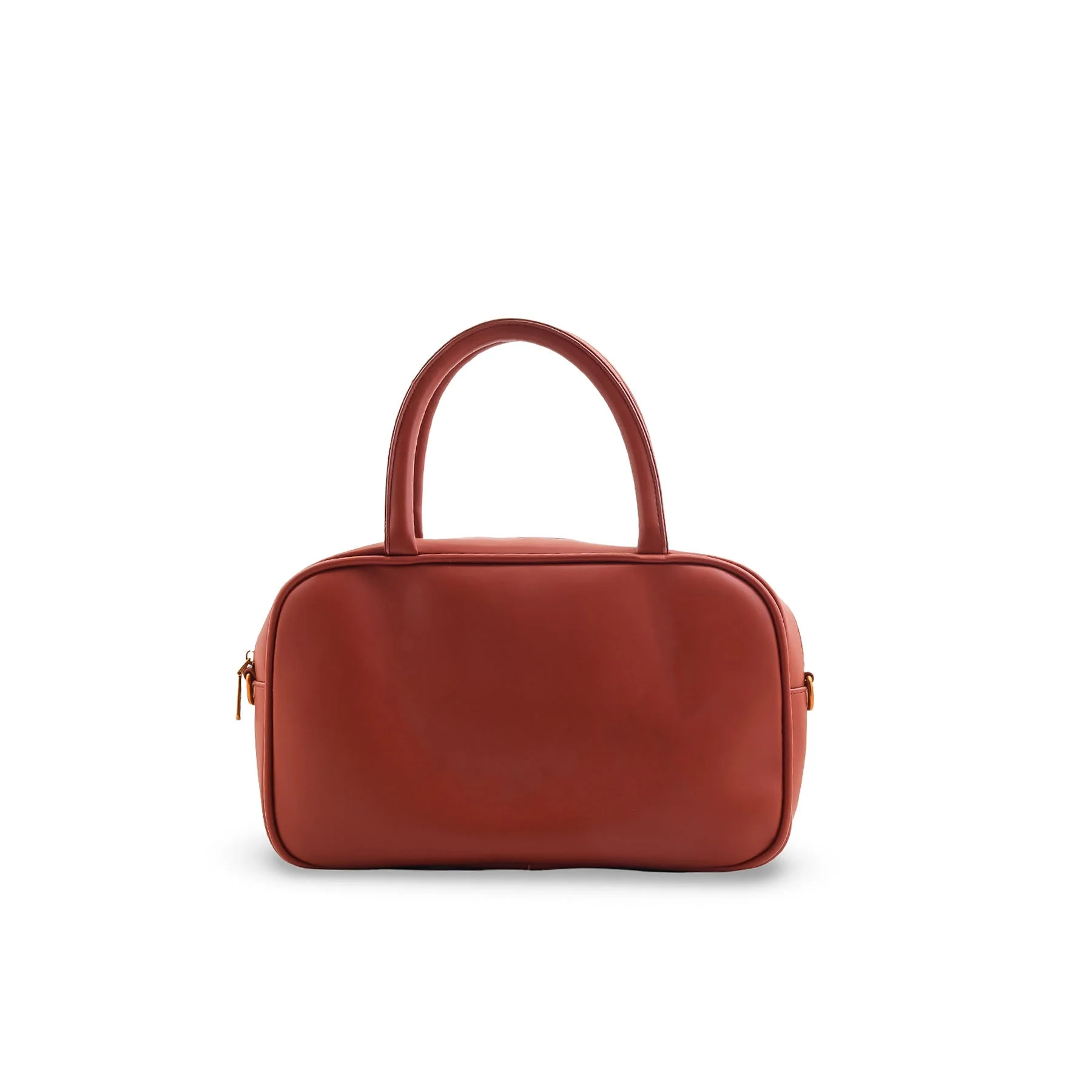 Maroon Formal Hand Bag For Women P36477 - Image 4
