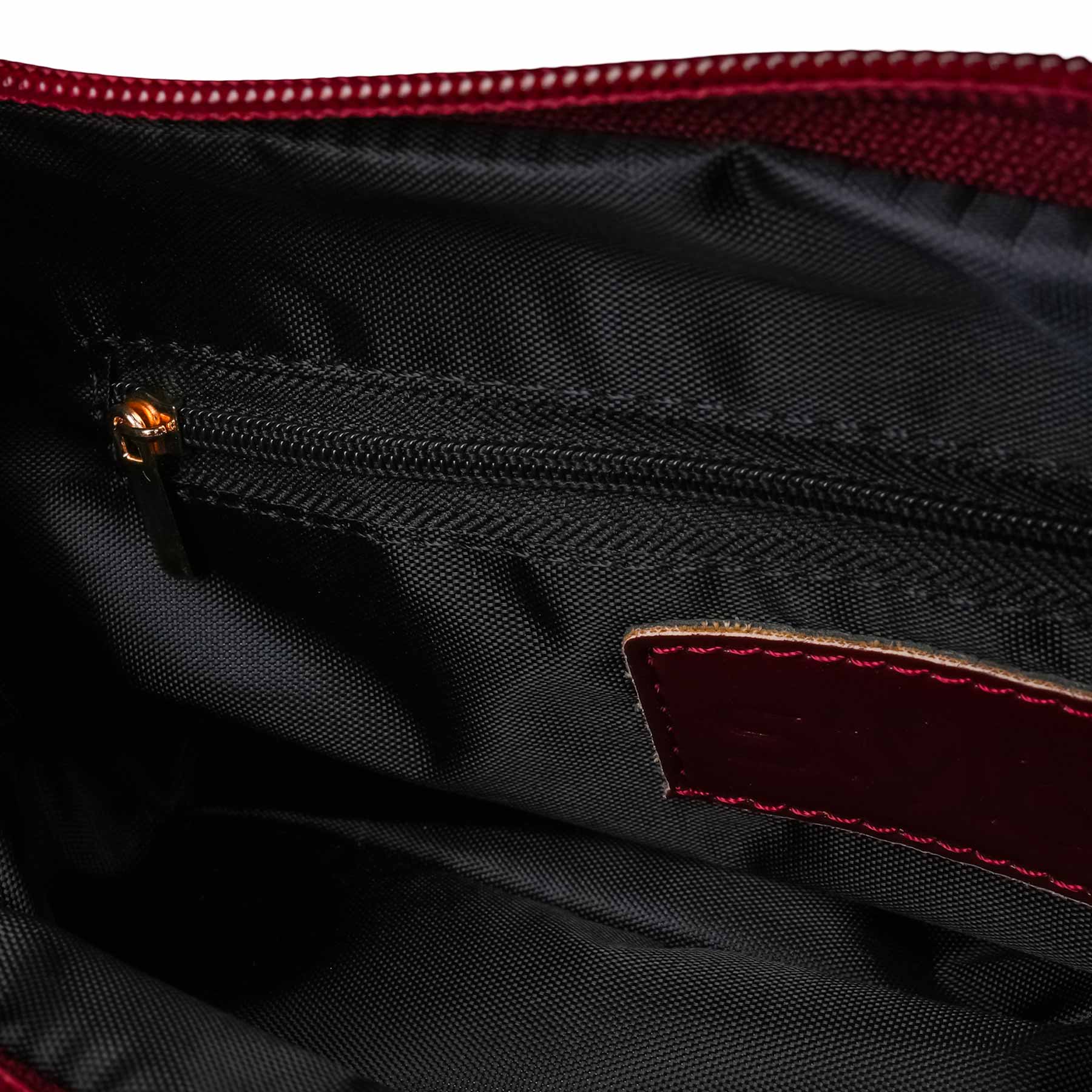 Maroon Formal Hand Bag For Women P55865 - Image 6