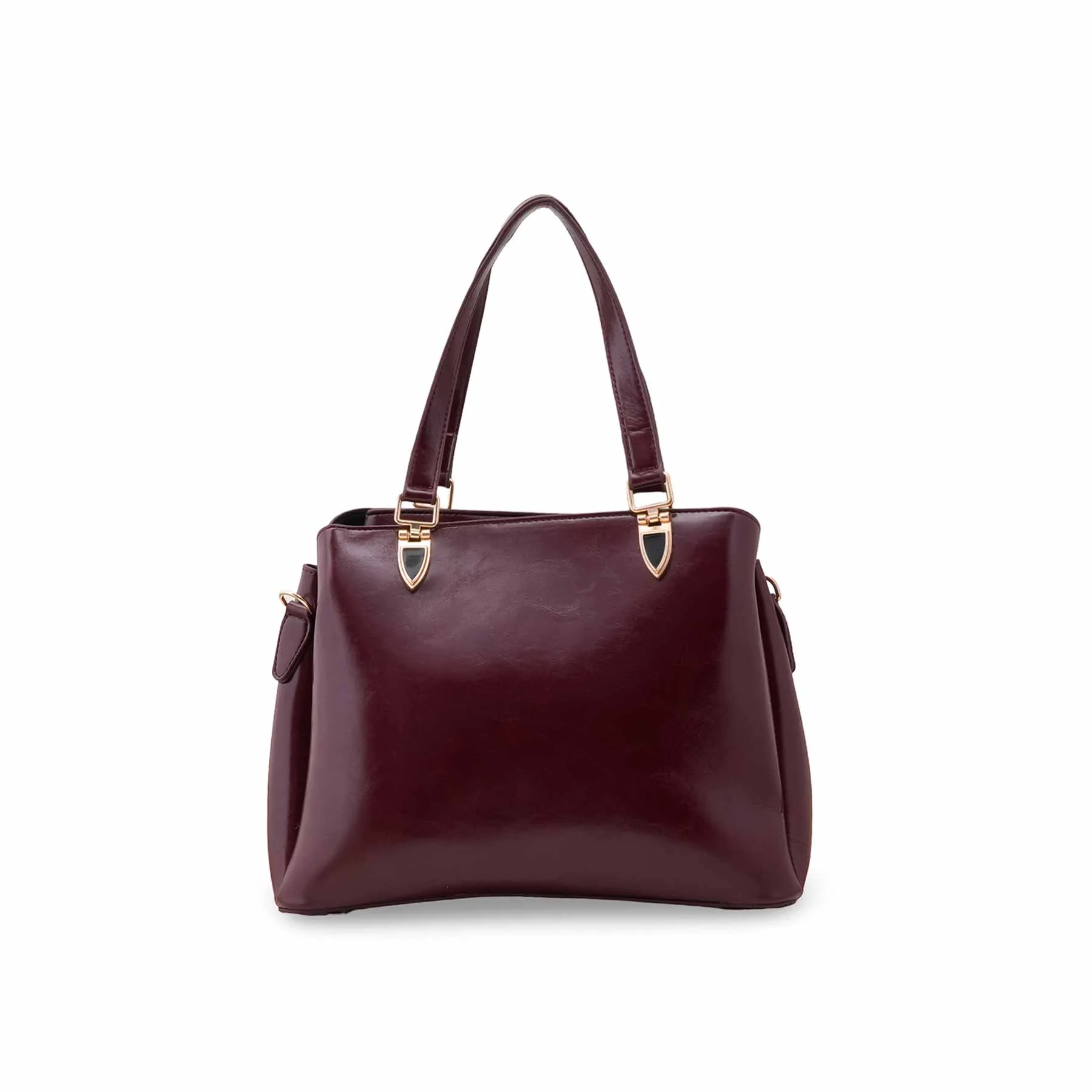 Maroon Formal Hand Bag For Women P55886 - Image 2