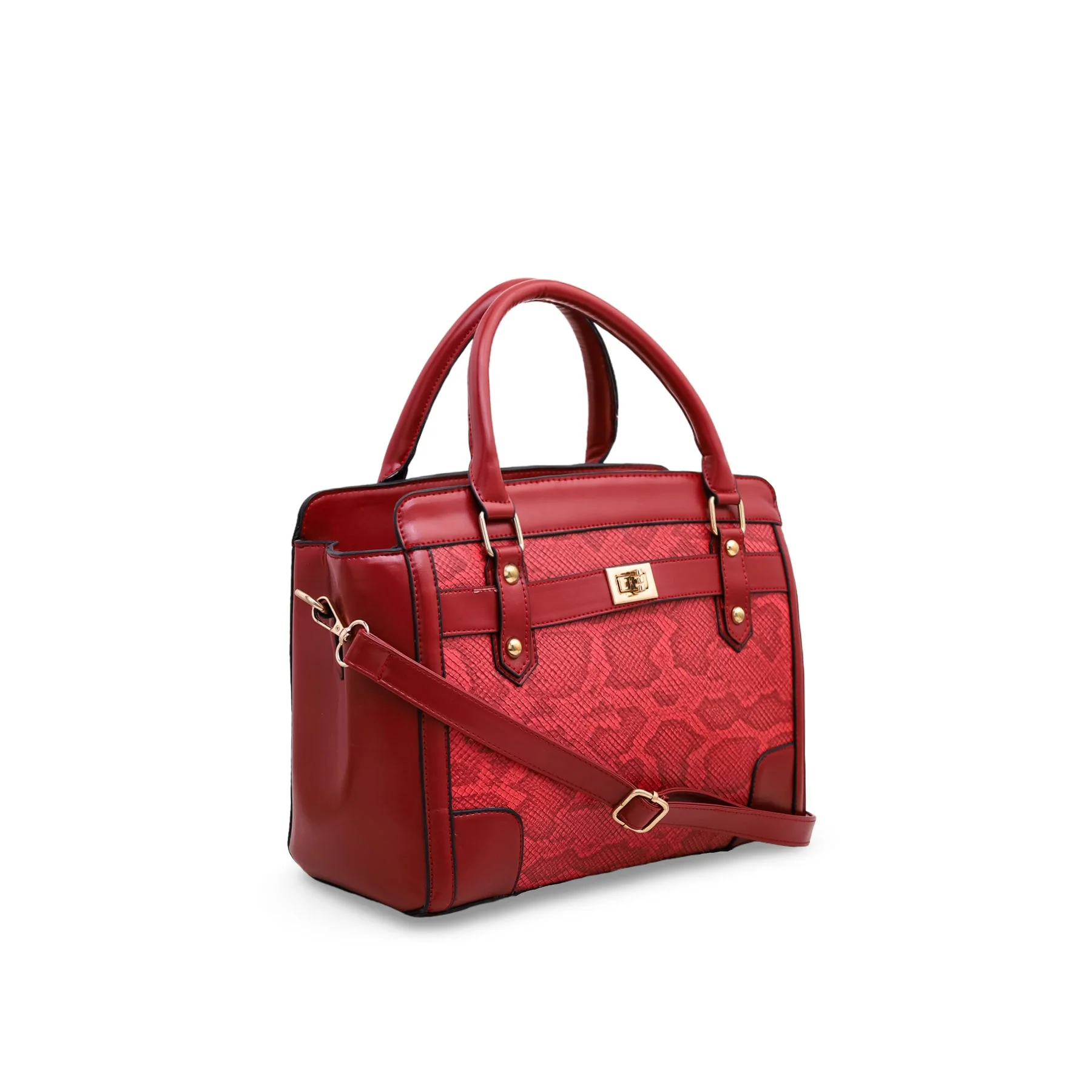 Maroon Formal Hand Bag P54388 - Image 2