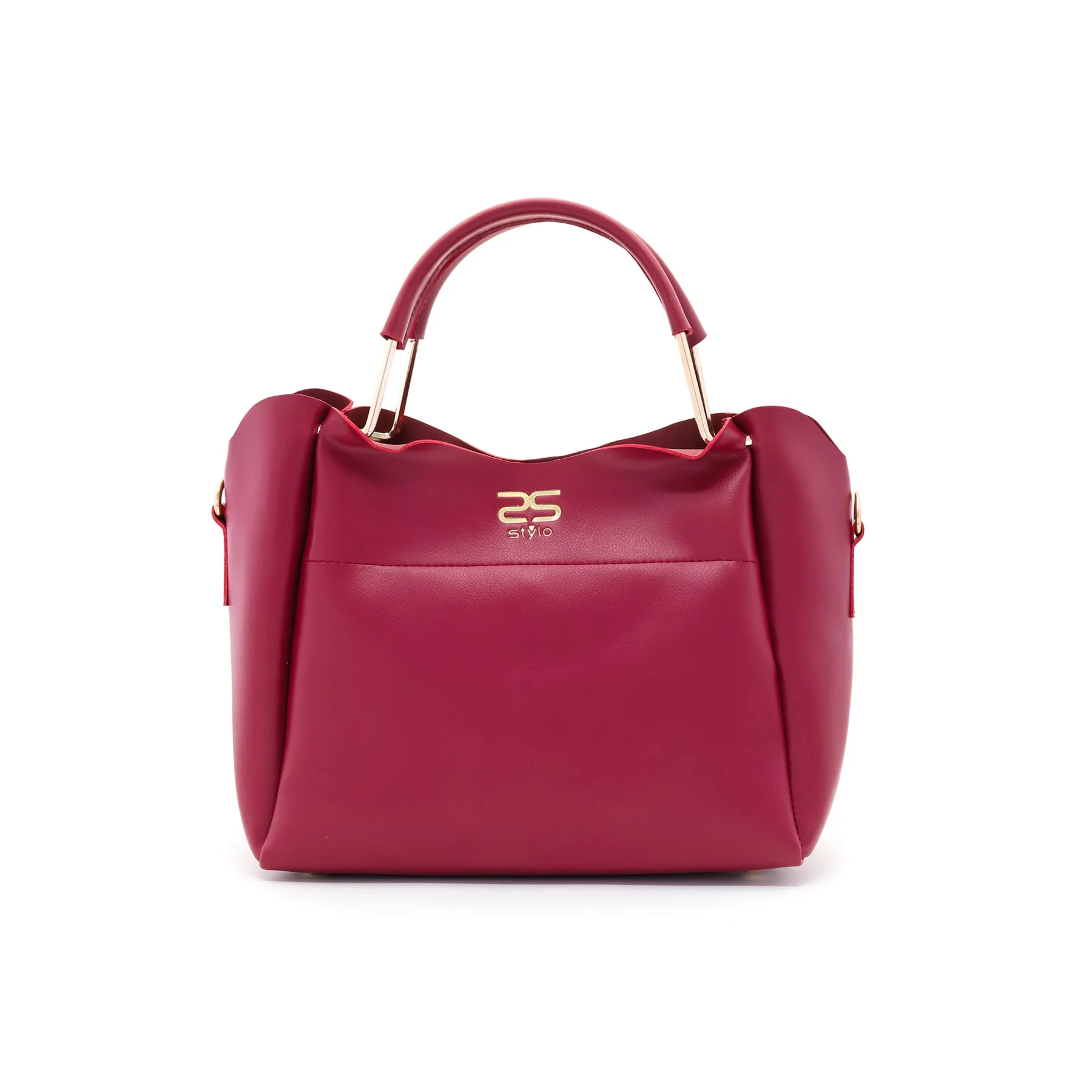 Maroon Formal Hand Bag P54705 - Image 2