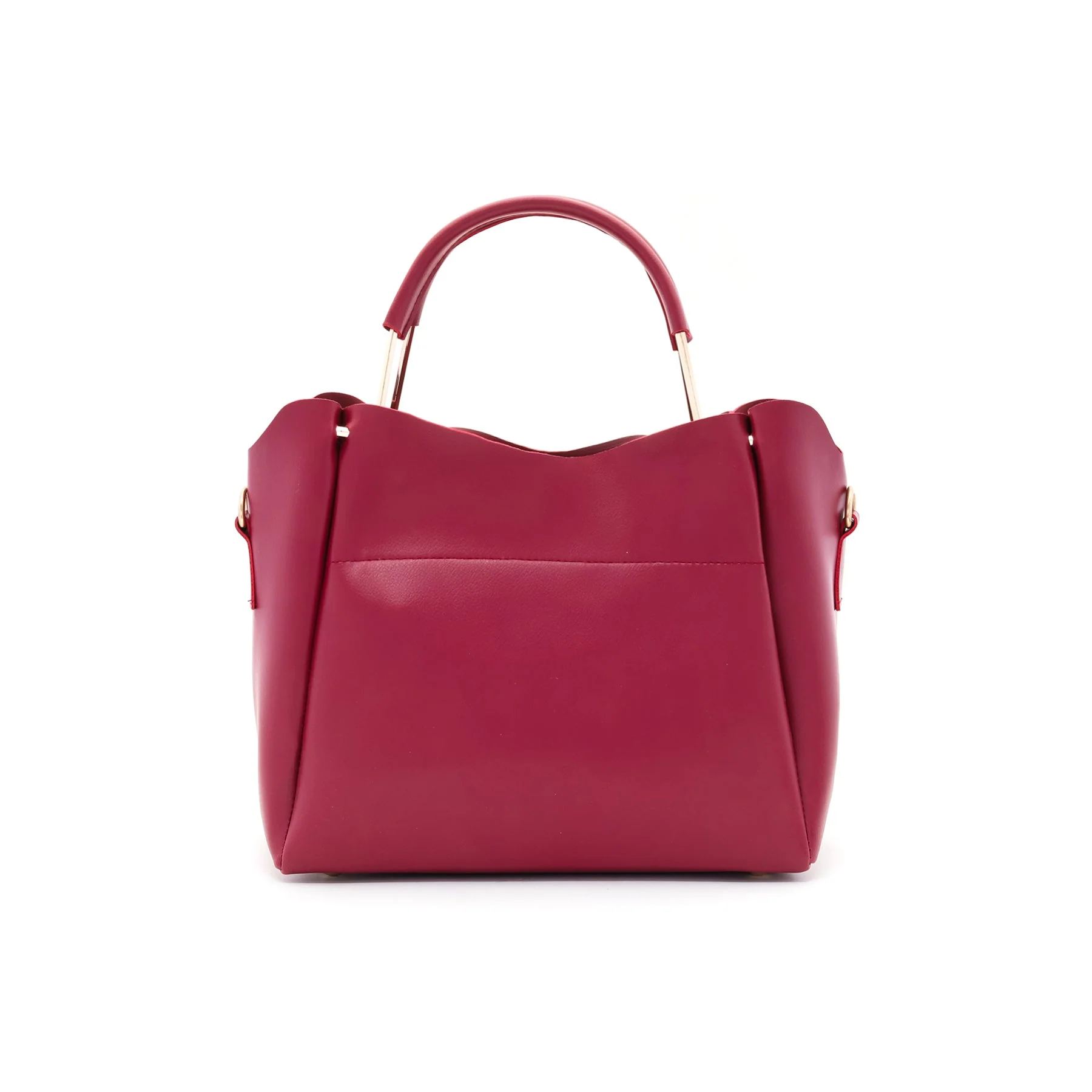 Maroon Formal Hand Bag P54705 - Image 3