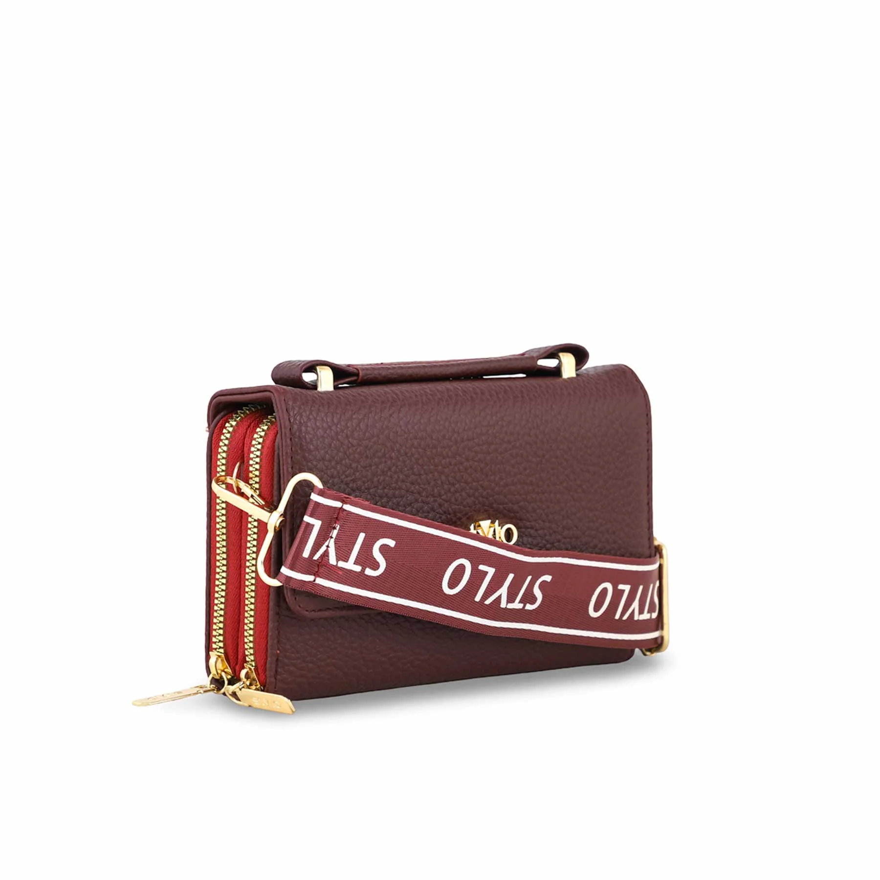 Maroon Formal Pouch P97600 - Image 3