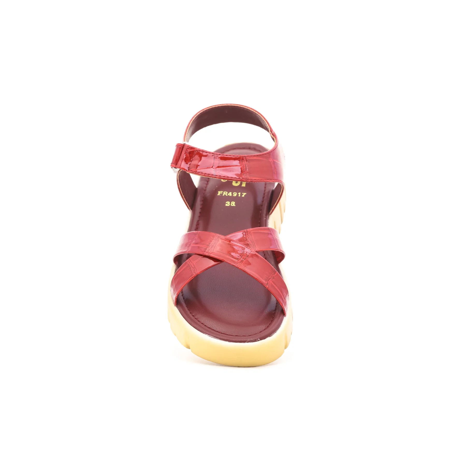 Maroon Formal Sandal FR4917 - Image 3