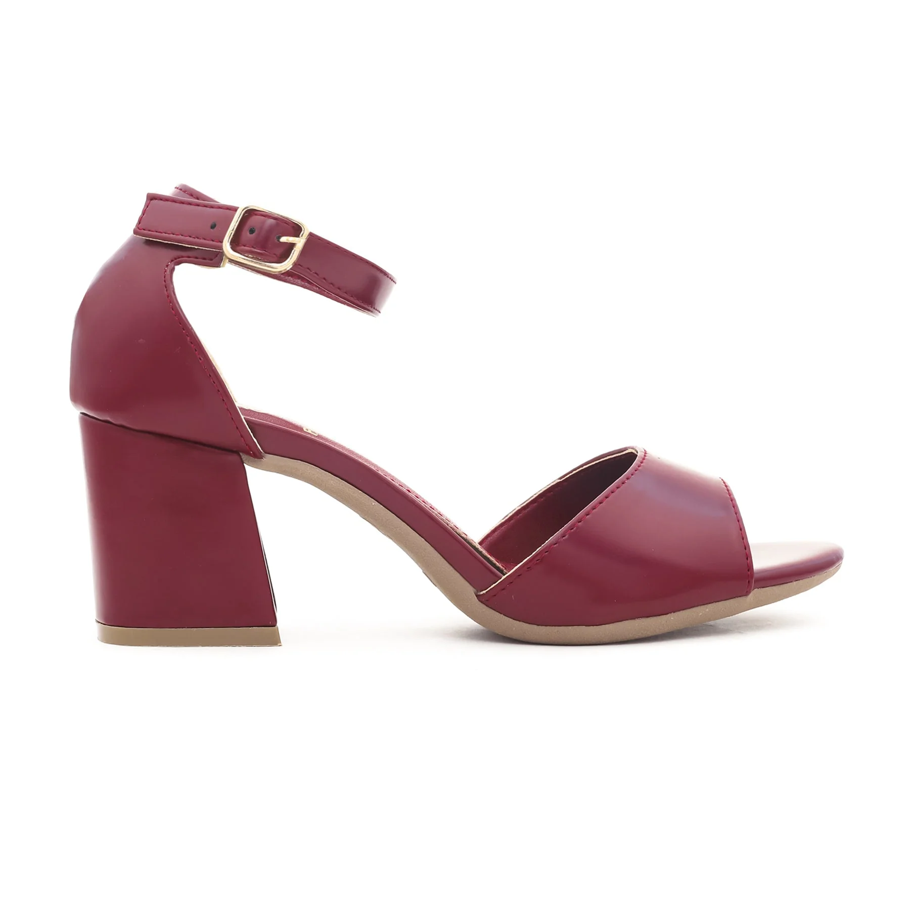 Maroon Formal Sandal FR5005 - Image 2