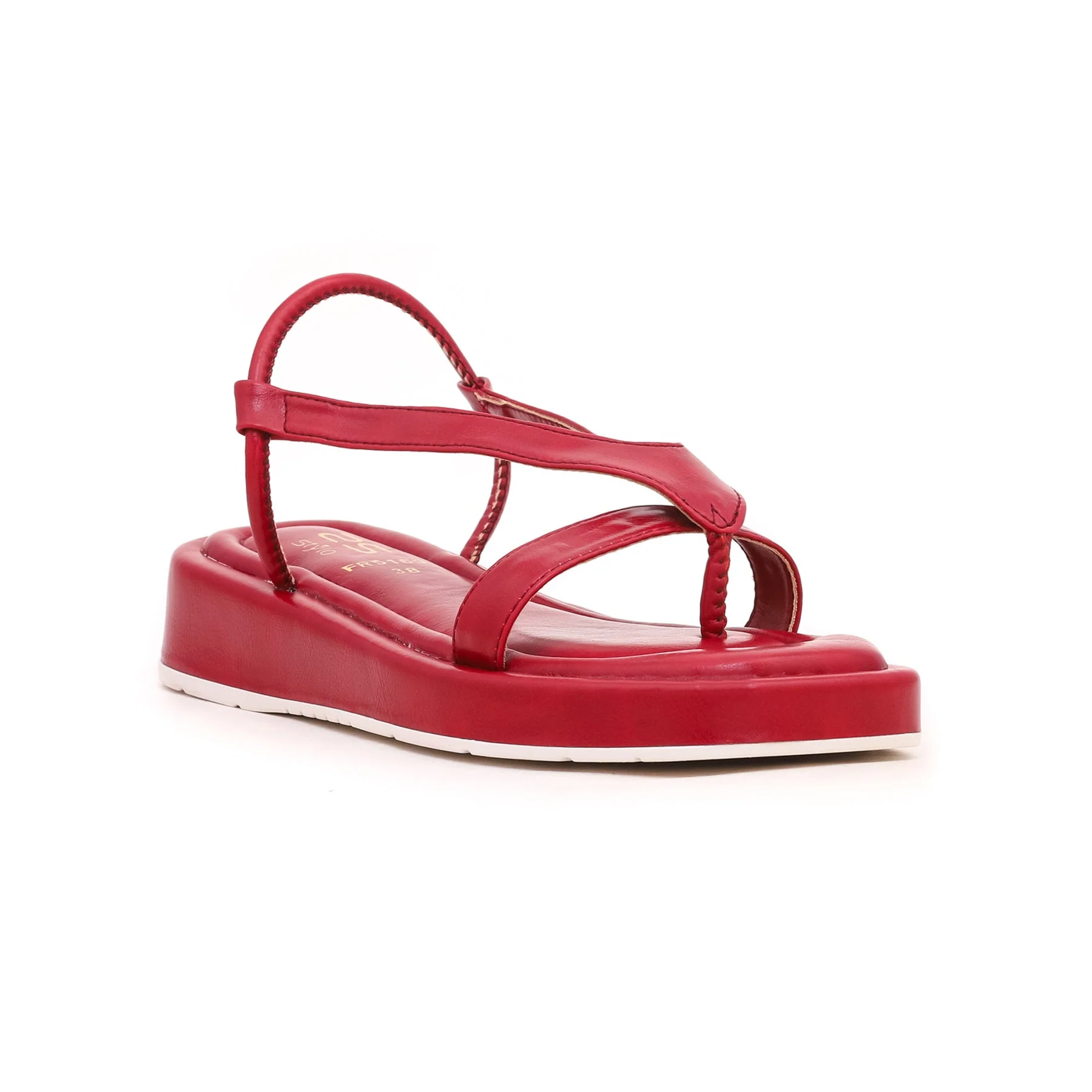 Women Maroon Formal Sandal FR5169 - Image 2