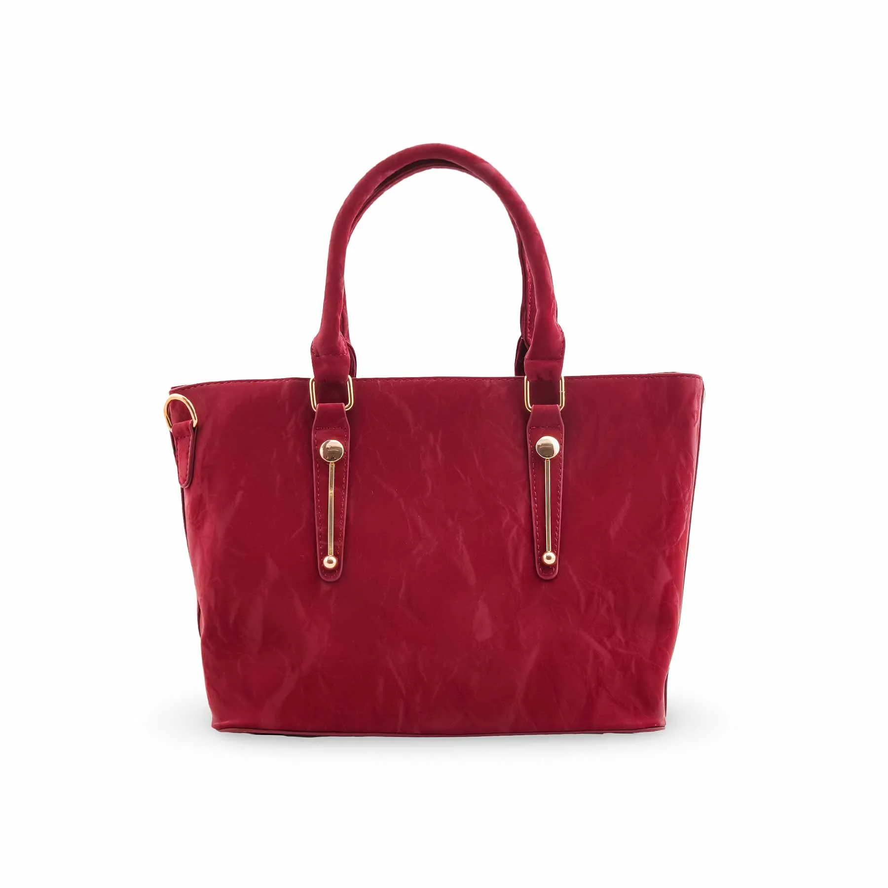 Maroon Formal Shoulder Bag For Ladies P36452 - Image 2