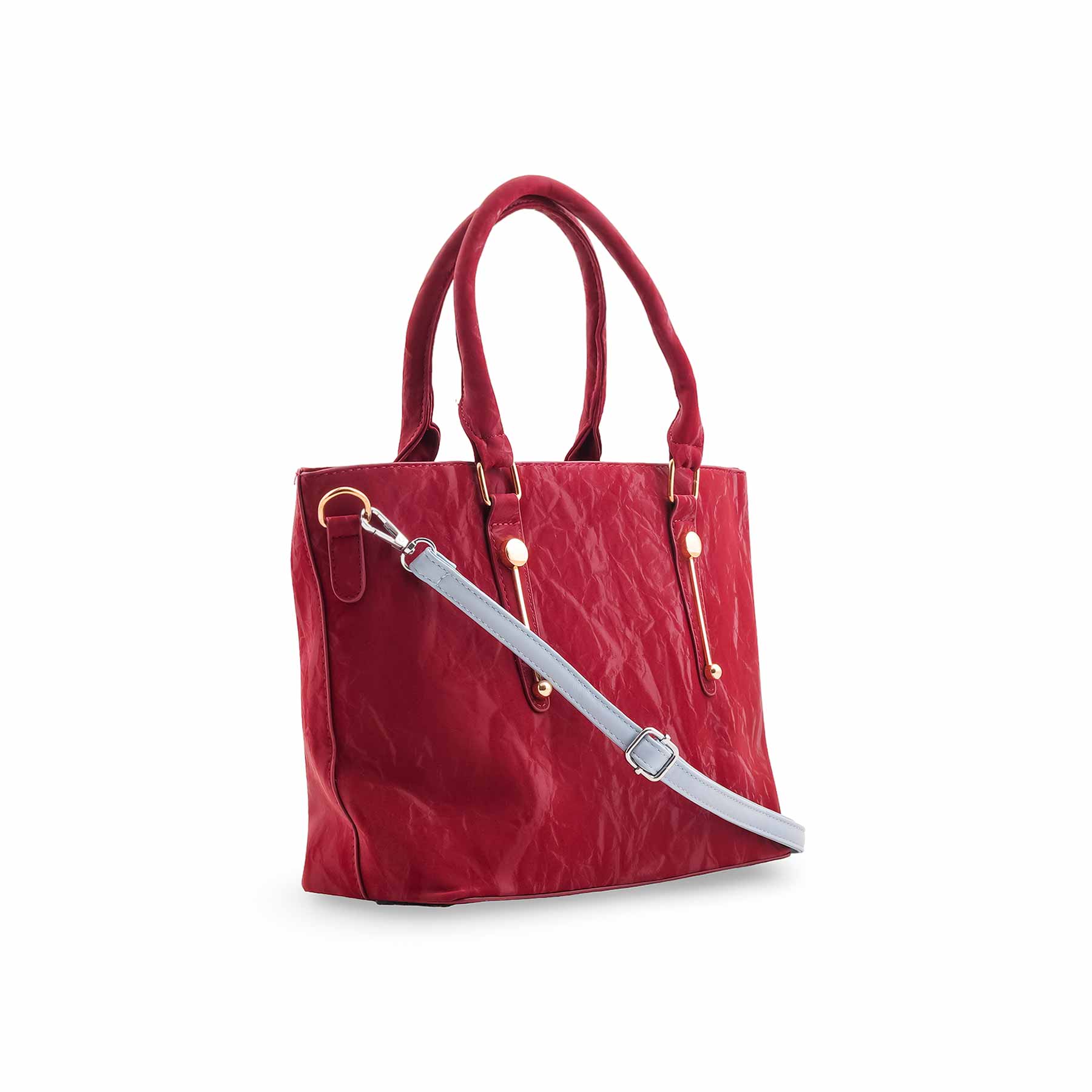 Maroon Formal Shoulder Bag For Ladies P36452 - Image 3