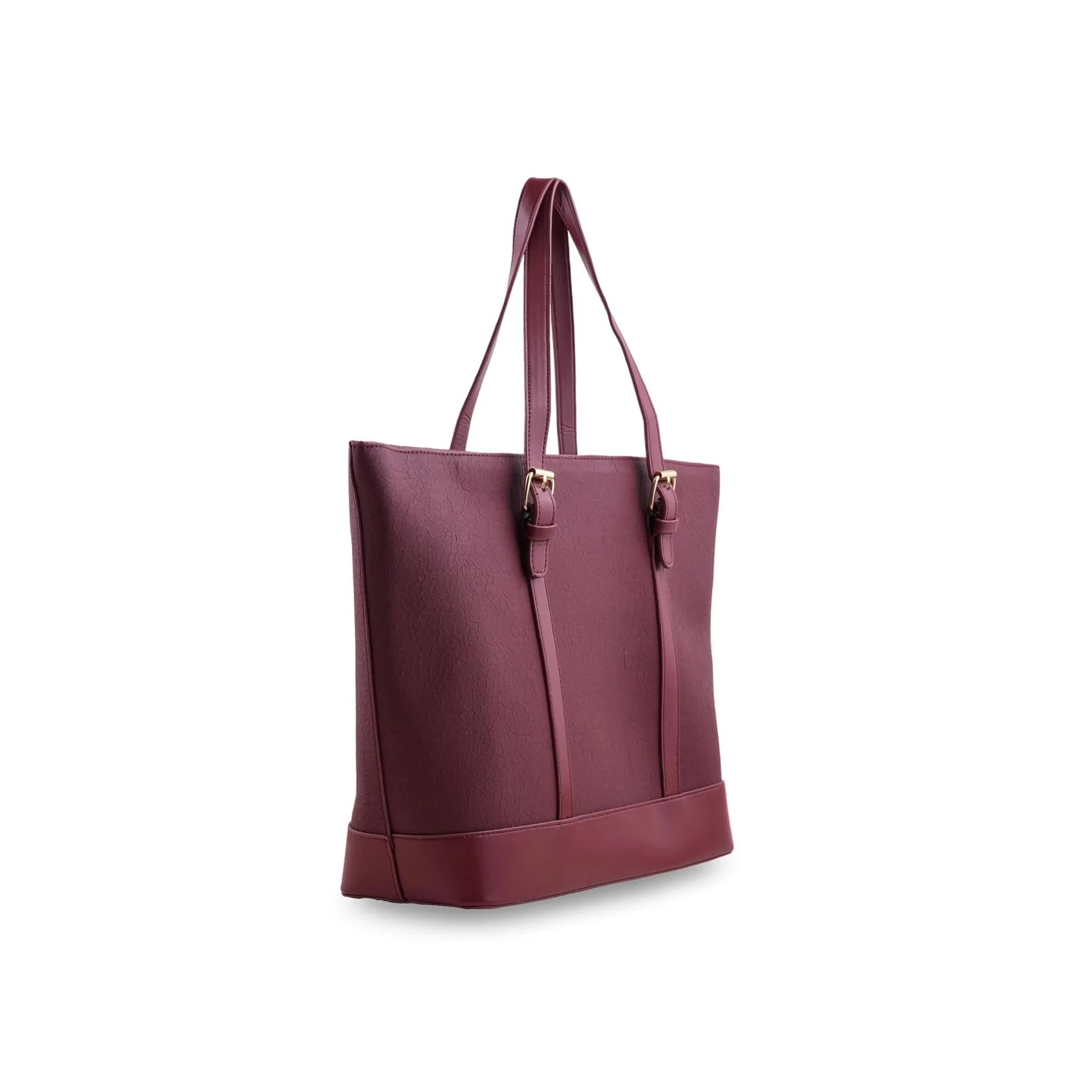 Maroon Formal Shoulder Bag For Ladies P55842 - Image 3