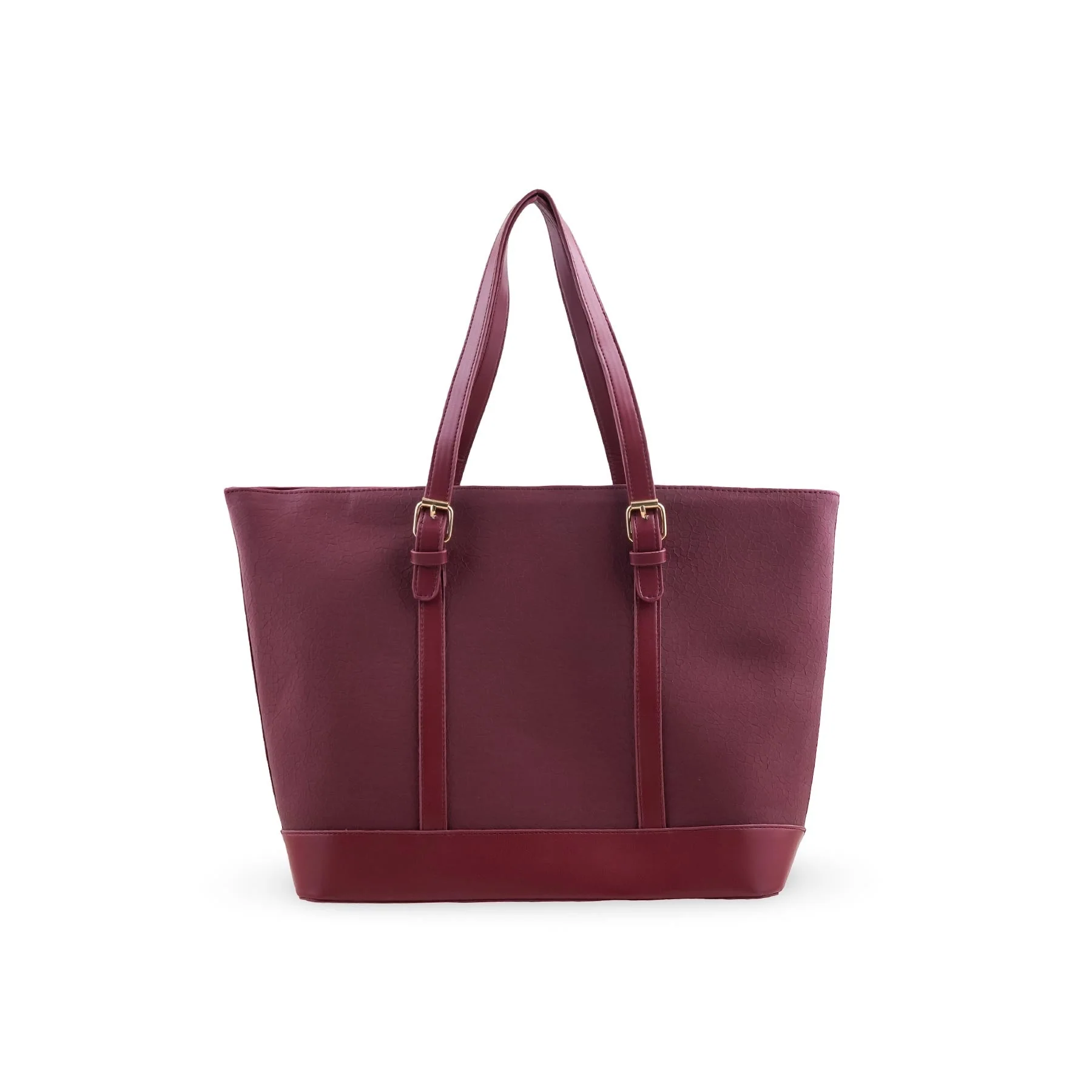 Maroon Formal Shoulder Bag For Ladies P55842 - Image 4