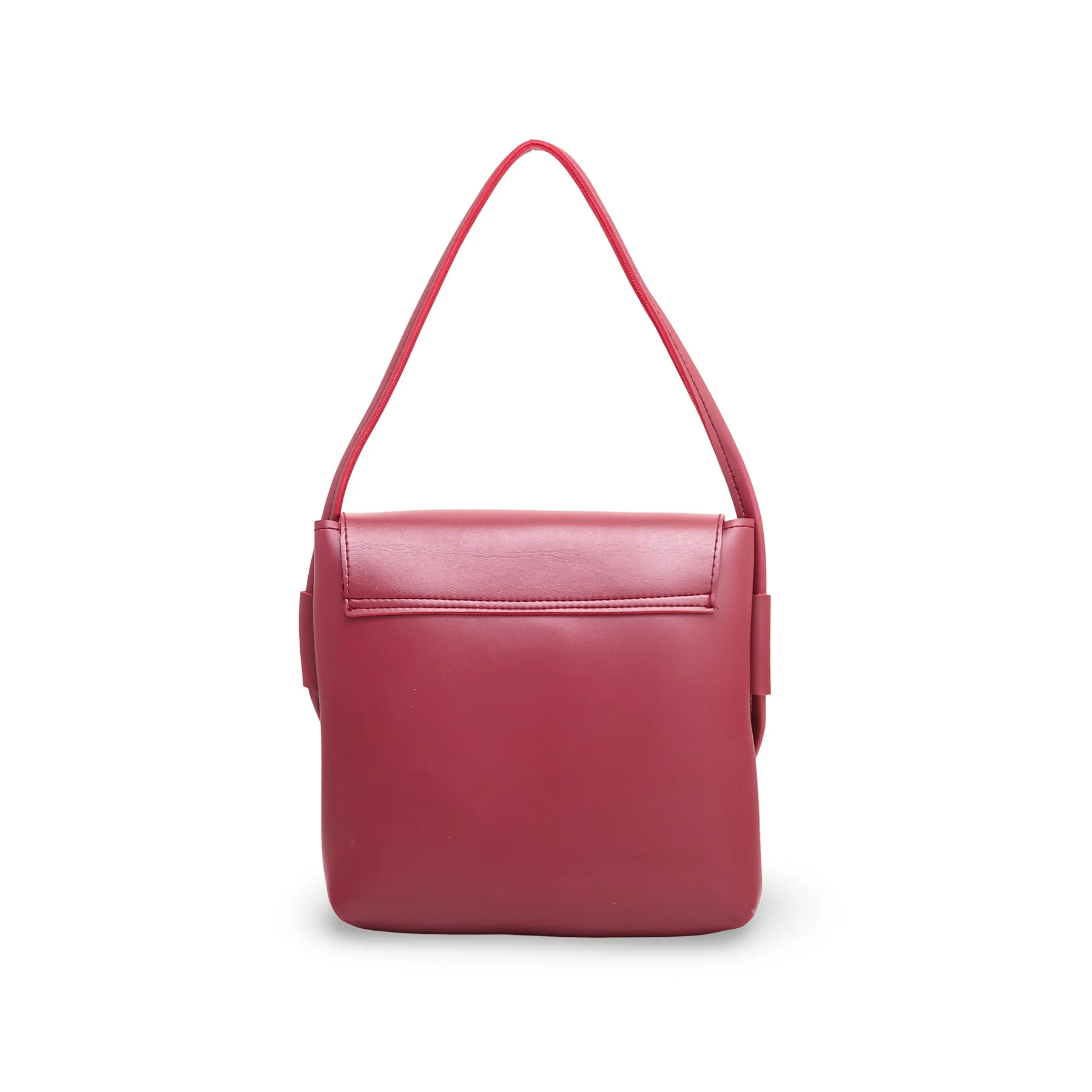 Maroon Formal Shoulder Bag P56018 - Image 3