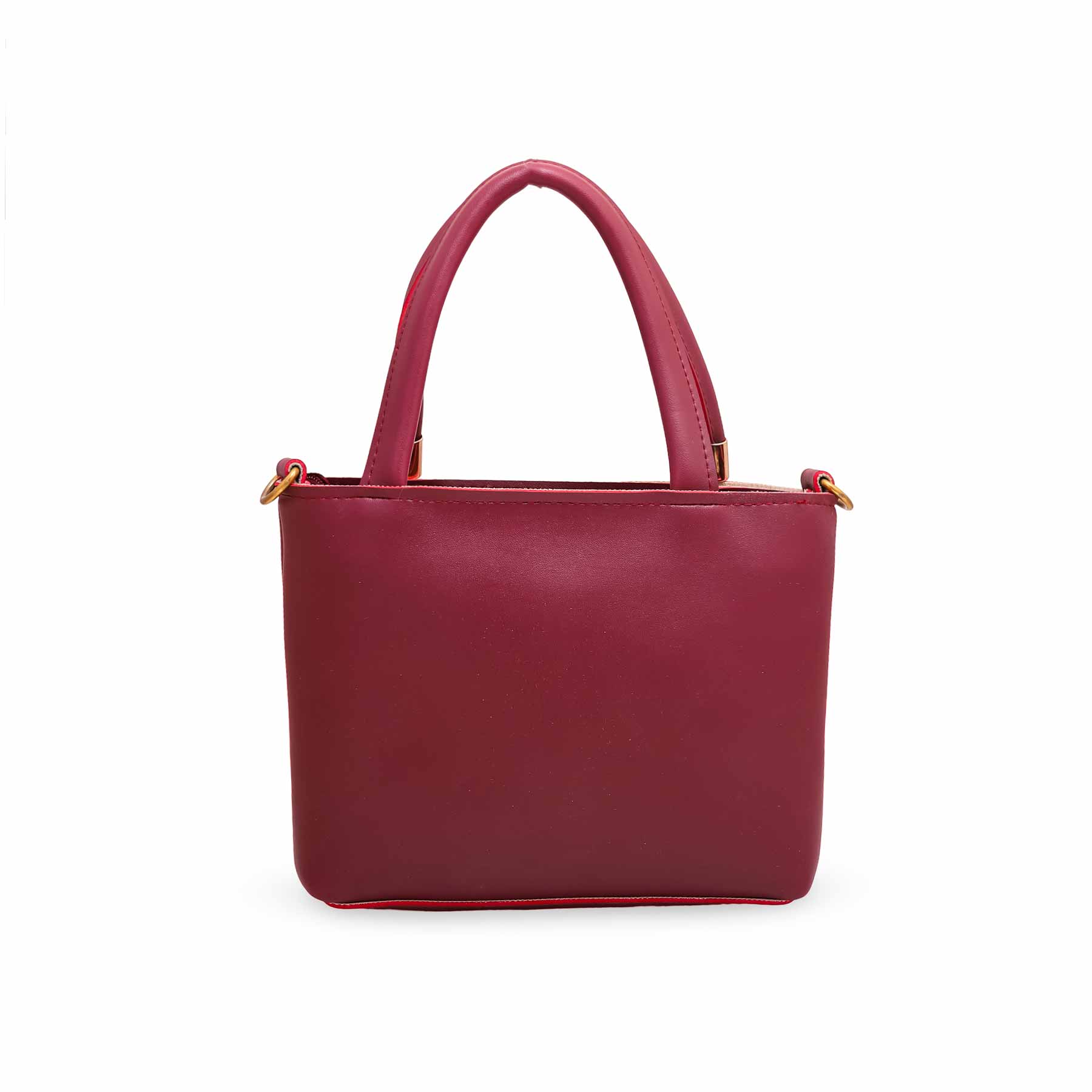 Maroon Formal Shoulder Bag P56035 - Image 3