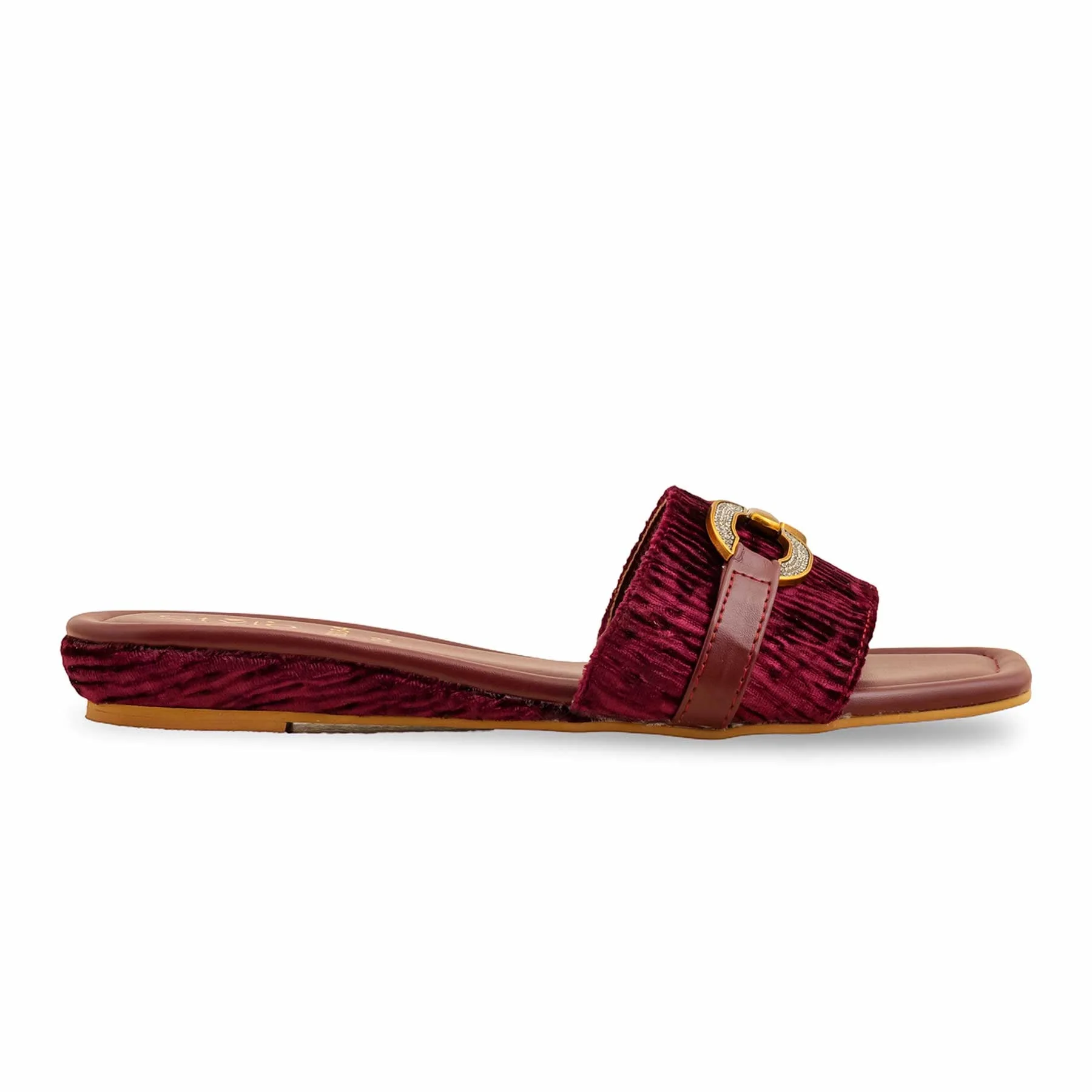 Maroon Formal Slipper FR8384 - Image 2