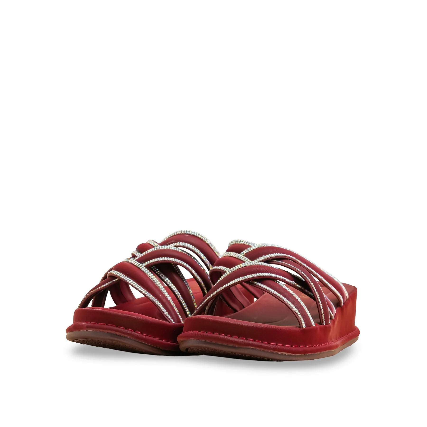 Maroon Formal Slipper LPU703 - Image 3