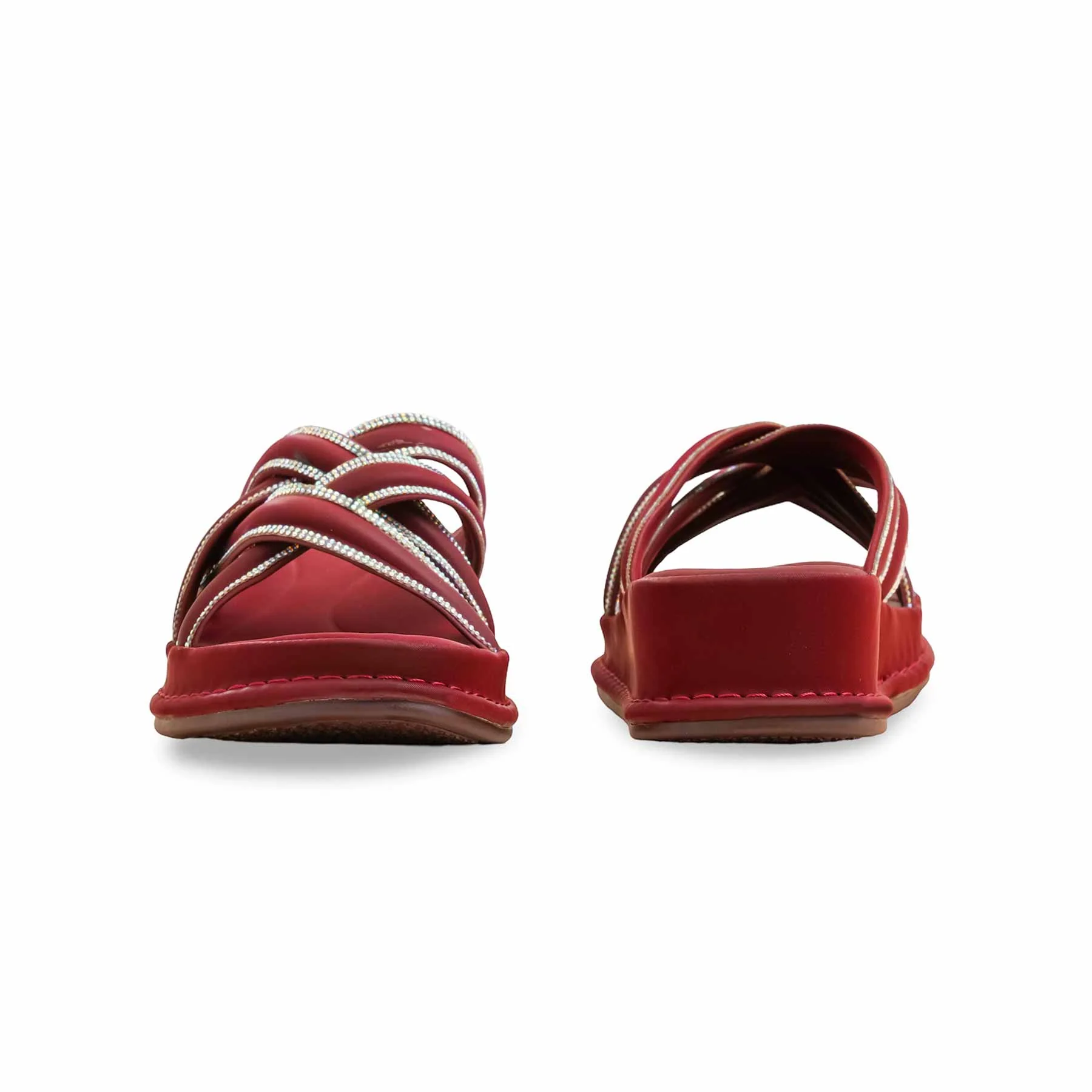 Maroon Formal Slipper LPU703 - Image 4
