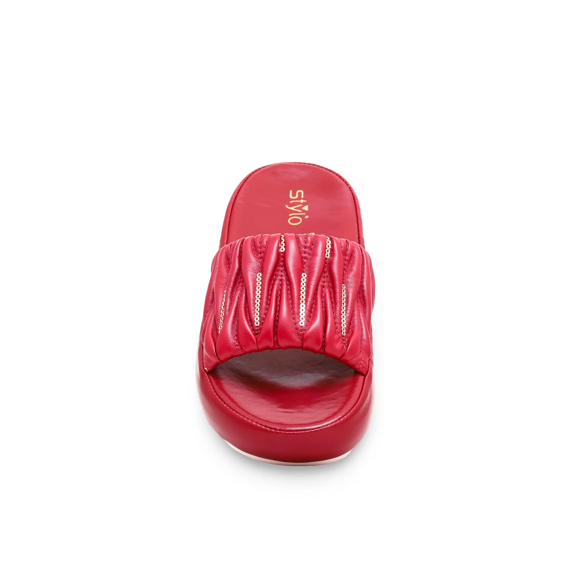 Maroon Formal Slipper PU0309 - Image 4