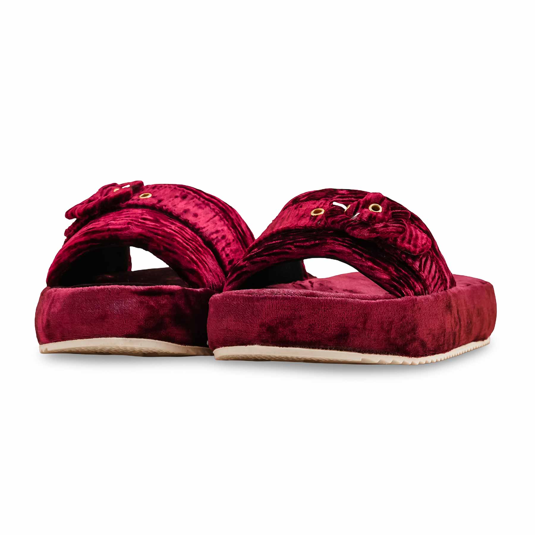 Maroon Formal Slipper PU0570 - Image 3