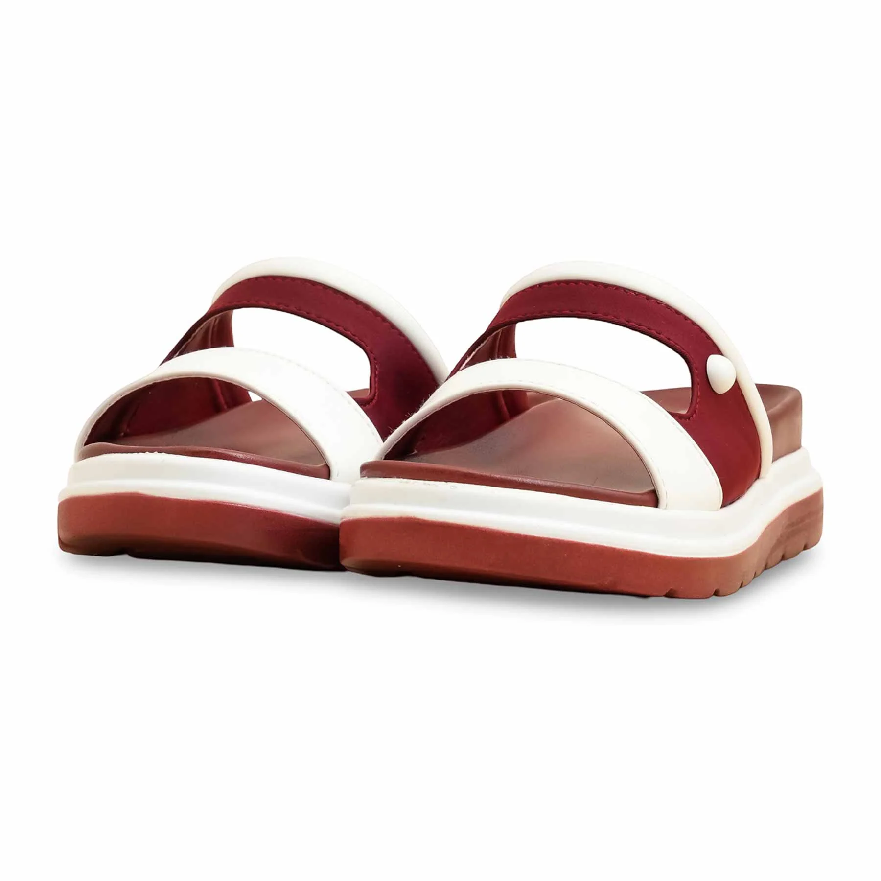 Maroon Formal Slipper PU0583 - Image 3