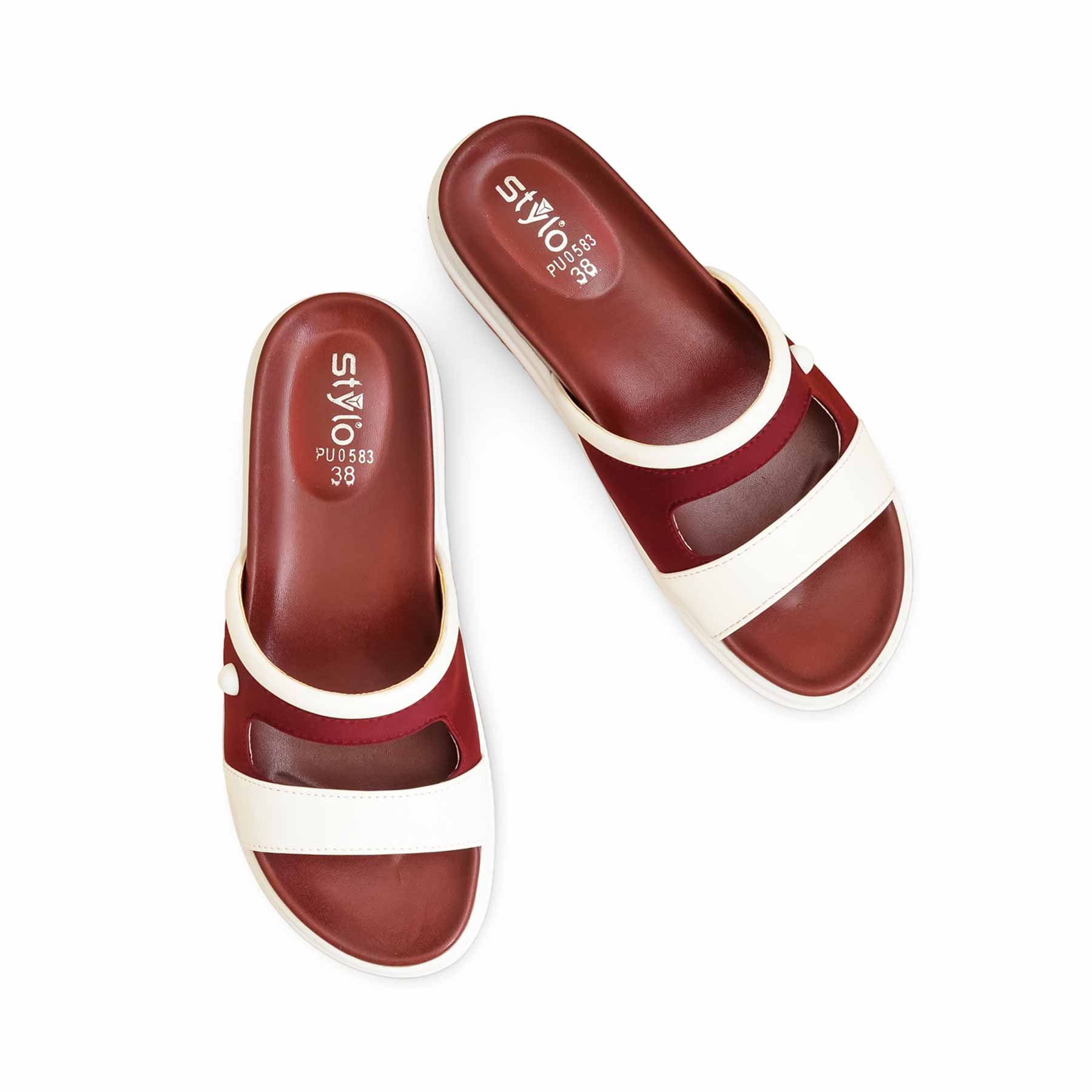 Maroon Formal Slipper PU0583 - Image 5