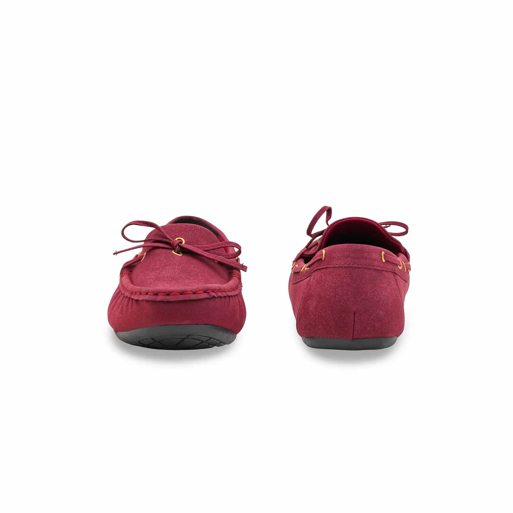 Maroon Moccasin For Ladies LWN429 - Image 5